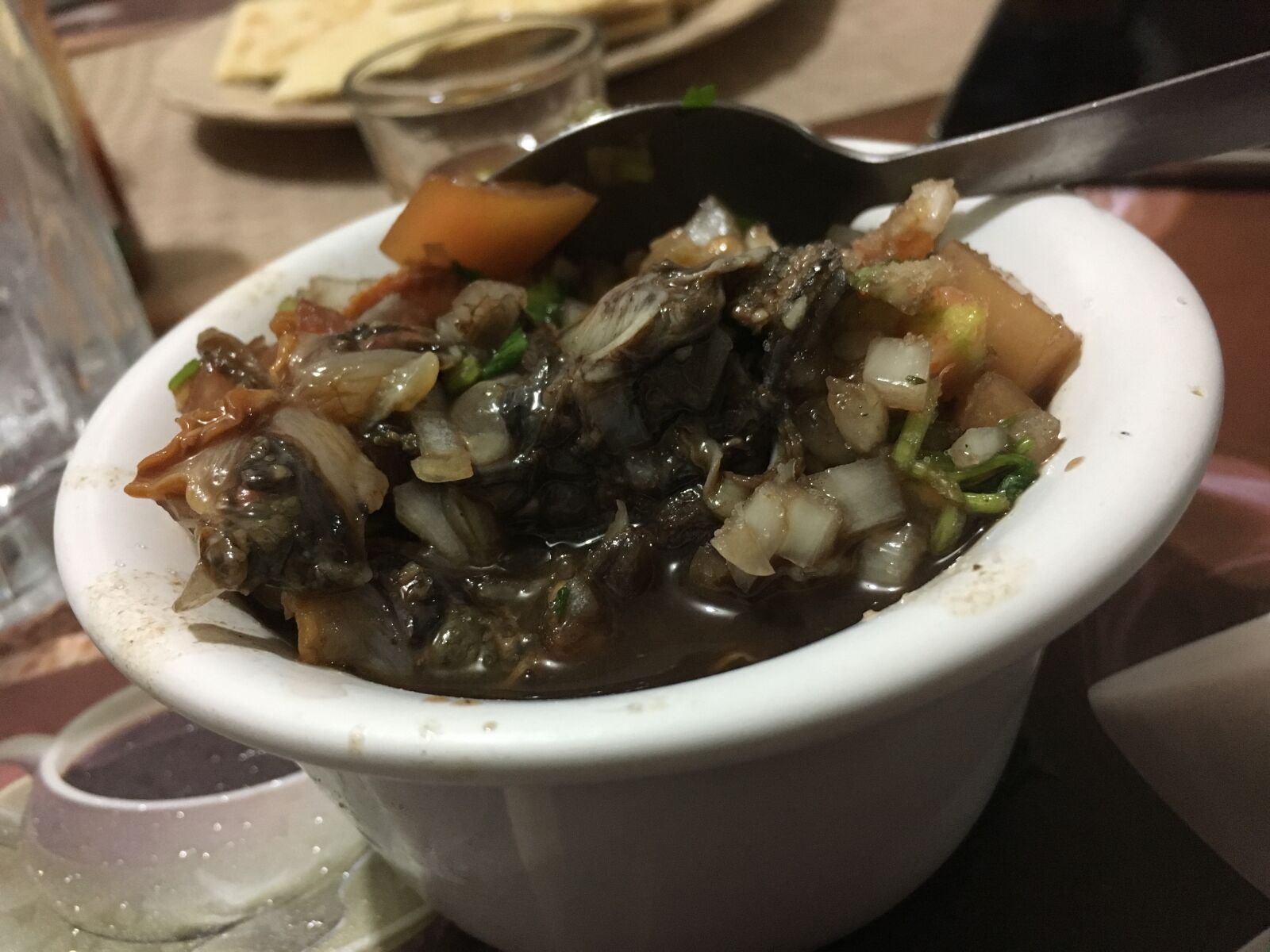 iPhone SE back camera 4.15mm f/2.2 sample photo. Seafood, curiles, cocktail photography