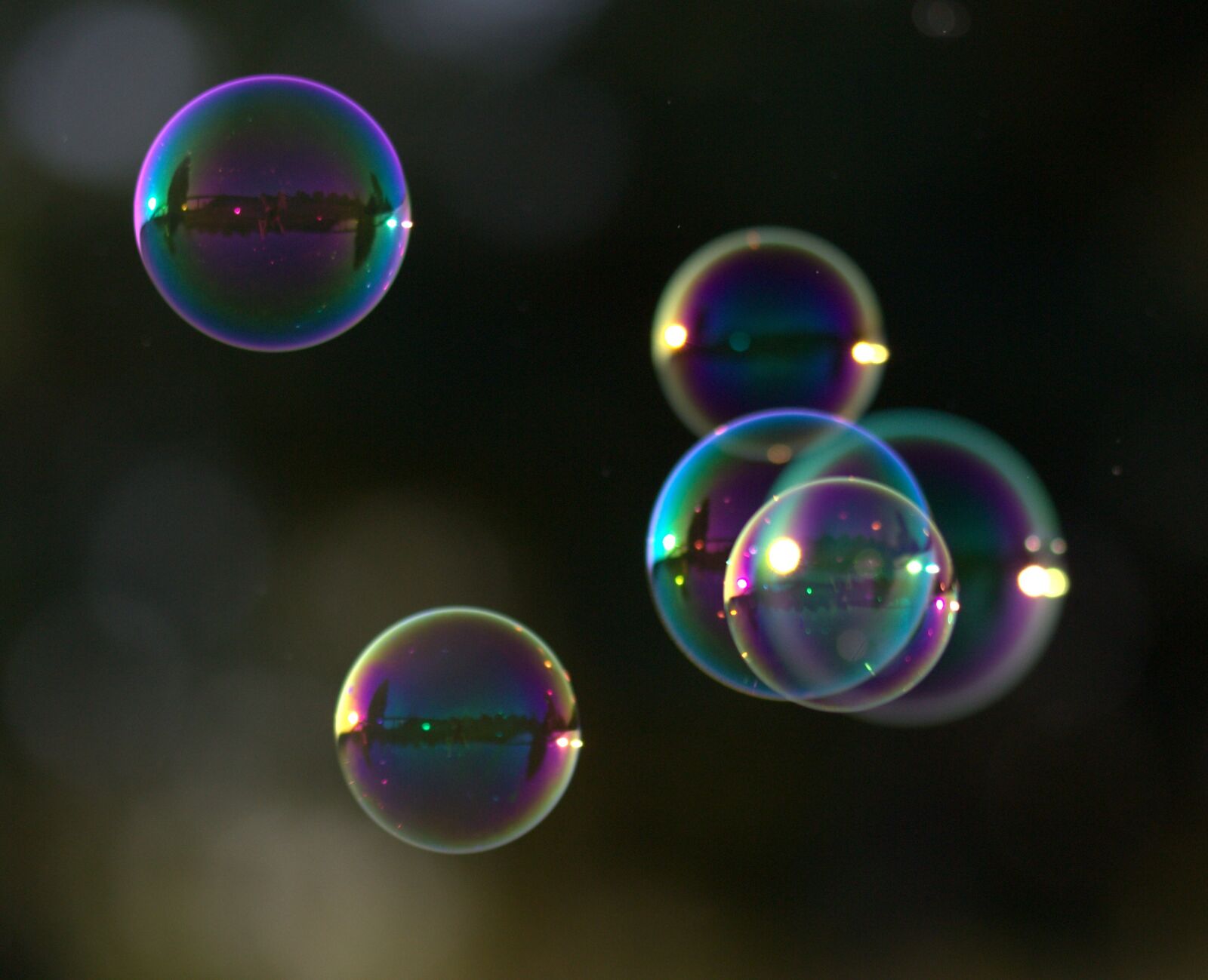 Canon EF-S 60mm F2.8 Macro USM sample photo. Bubbles, soap, coloring photography