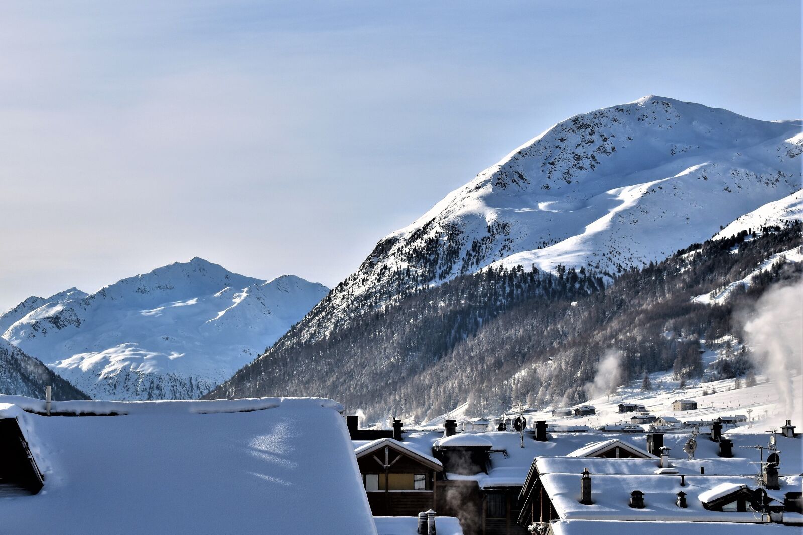Nikon D5500 sample photo. Winter, snow, landscape photography