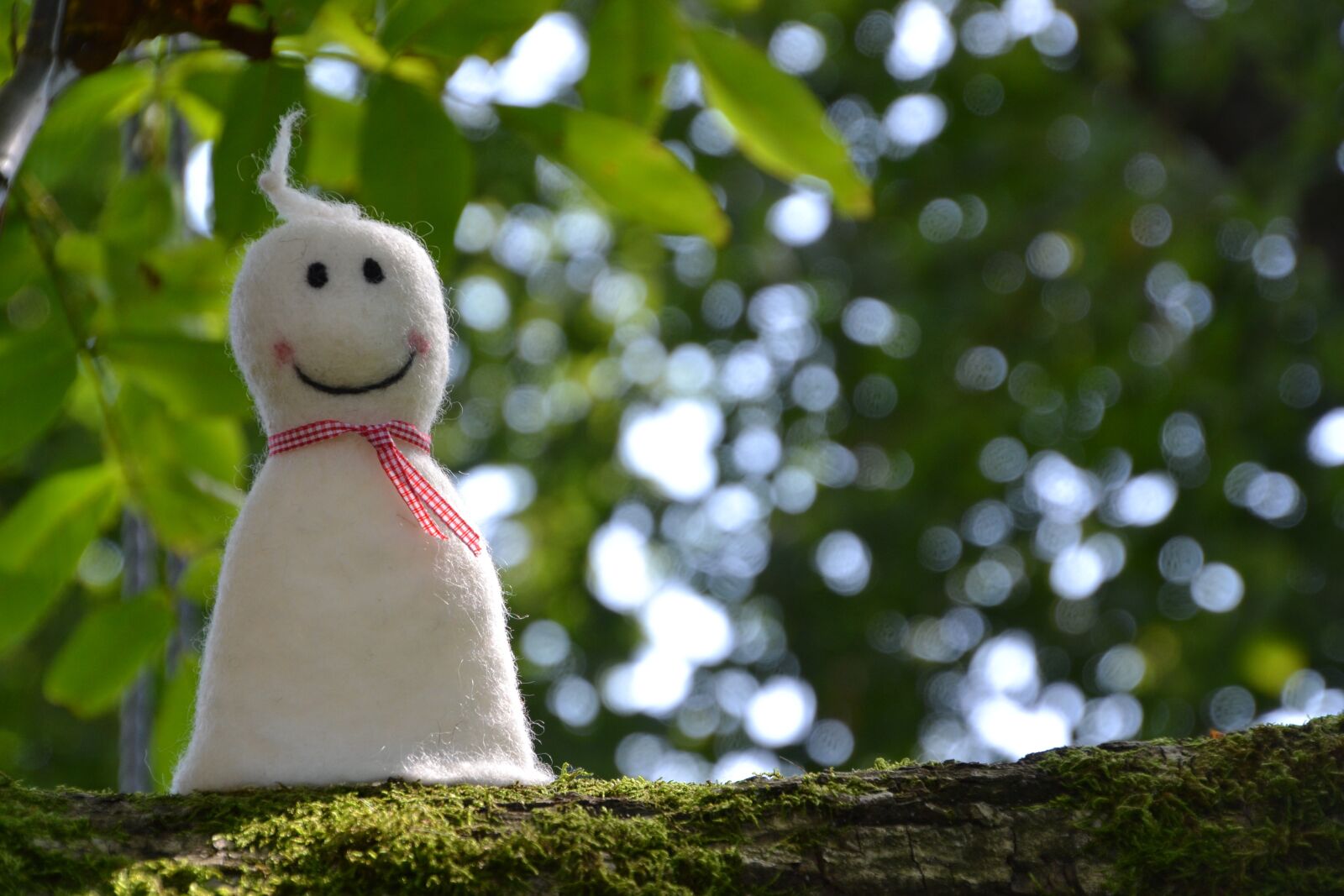 Nikon D3100 sample photo. Ghost, halloween decoration, halloween photography