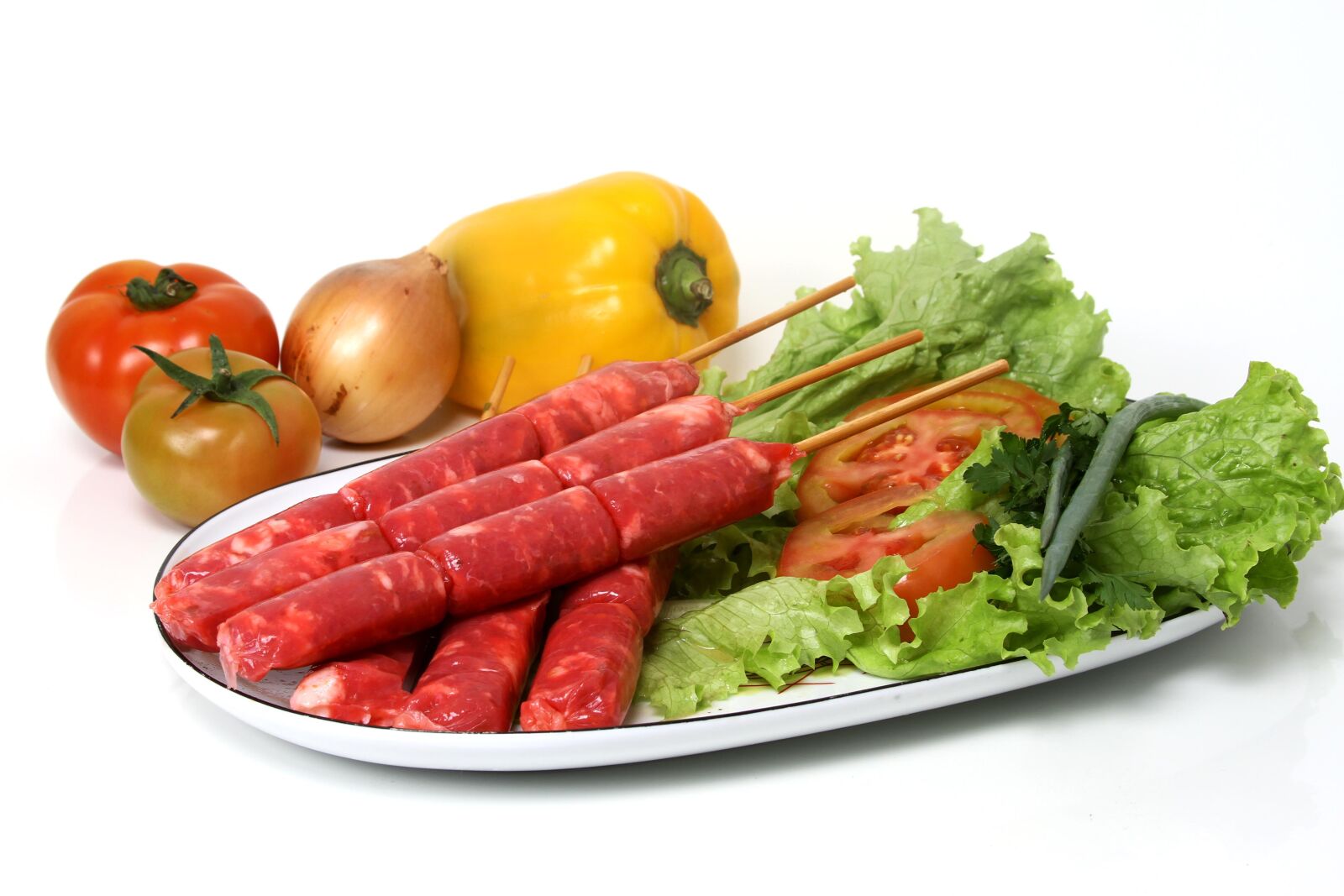 Canon EOS 7D sample photo. Kafta arab food, skewer photography