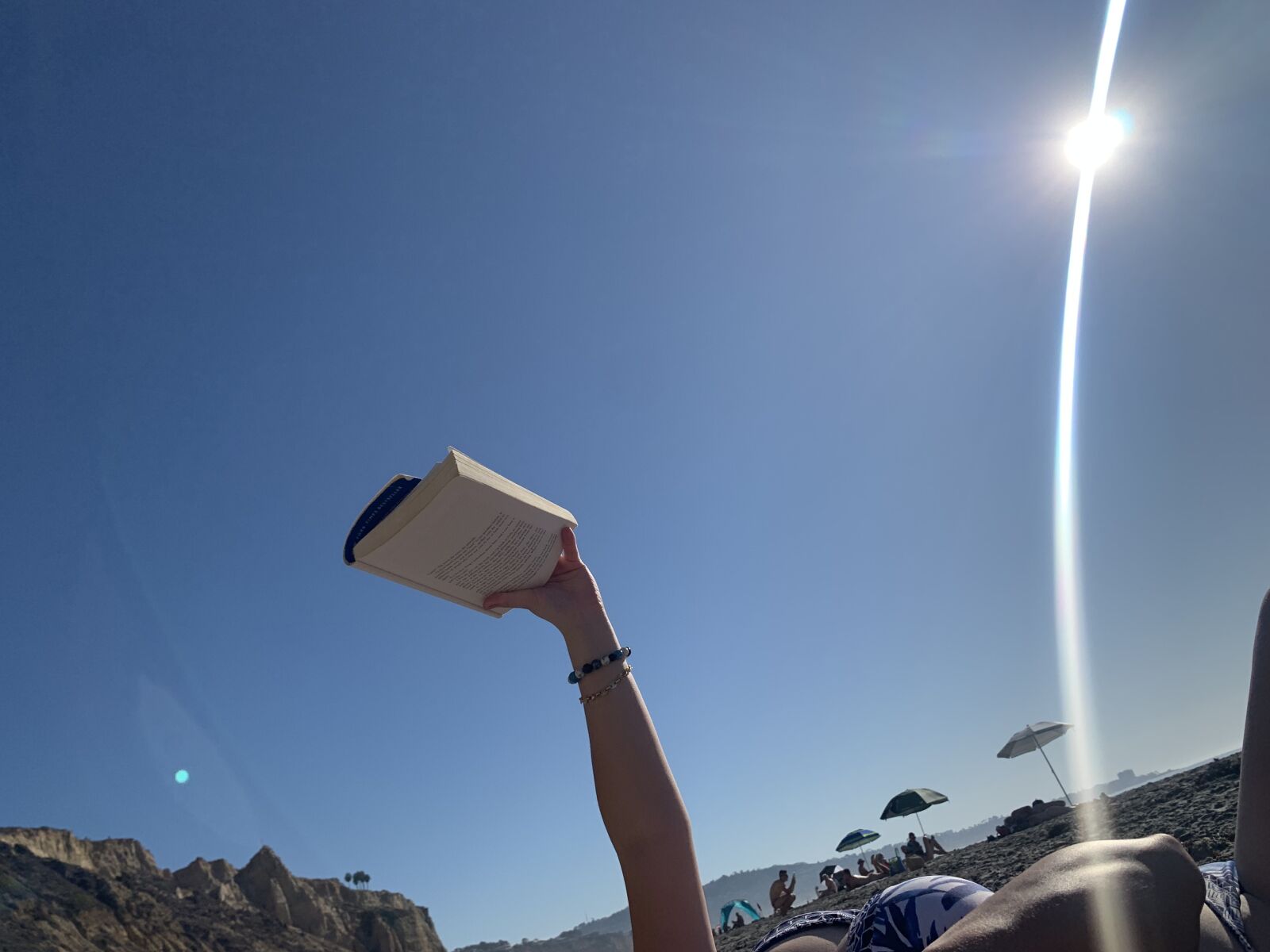 iPhone XS back dual camera 4.25mm f/1.8 sample photo. California, beach, sky photography