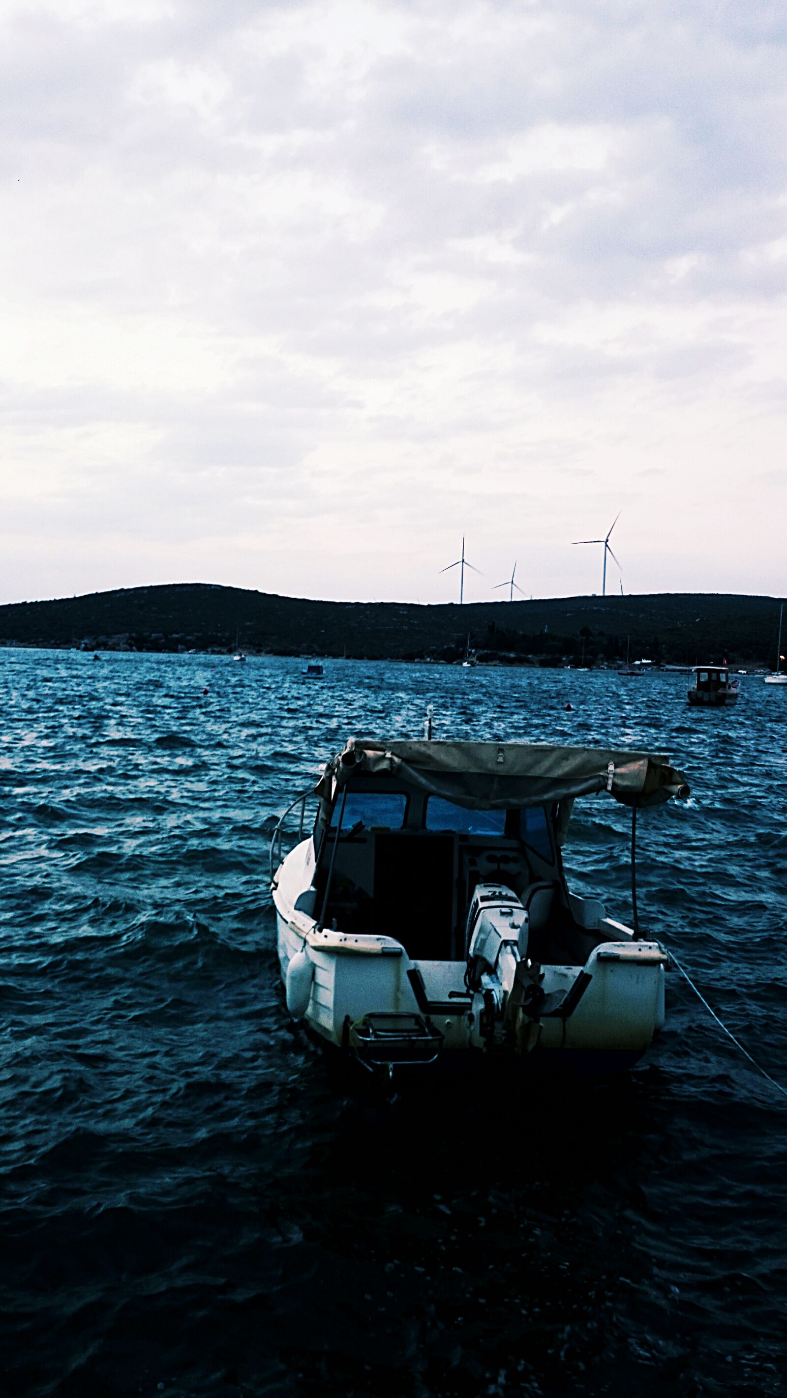 Sony Xperia Z1 sample photo. Blue, boat, by, the photography