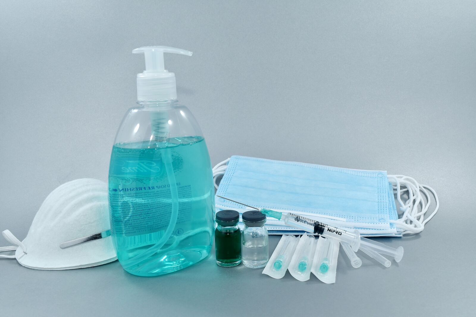 Nikon D5500 sample photo. Coronavirus, covid-19, cure, disinfectant photography