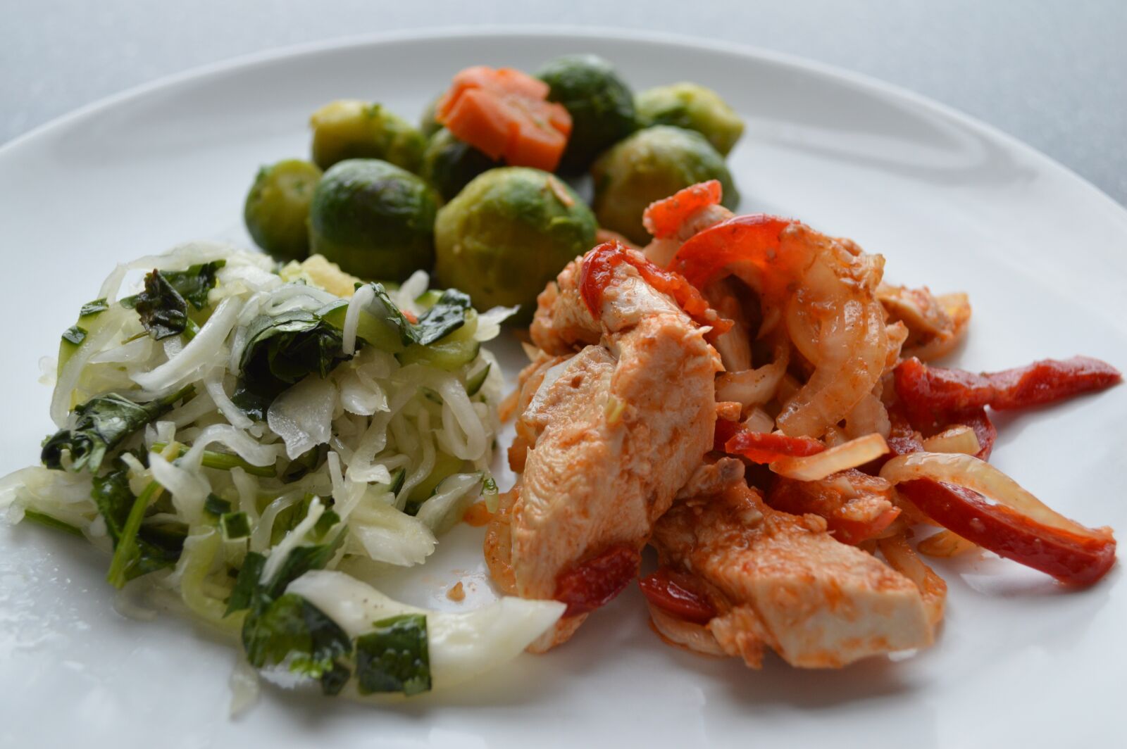 Nikon D3200 sample photo. Korean red chicken, spicy photography