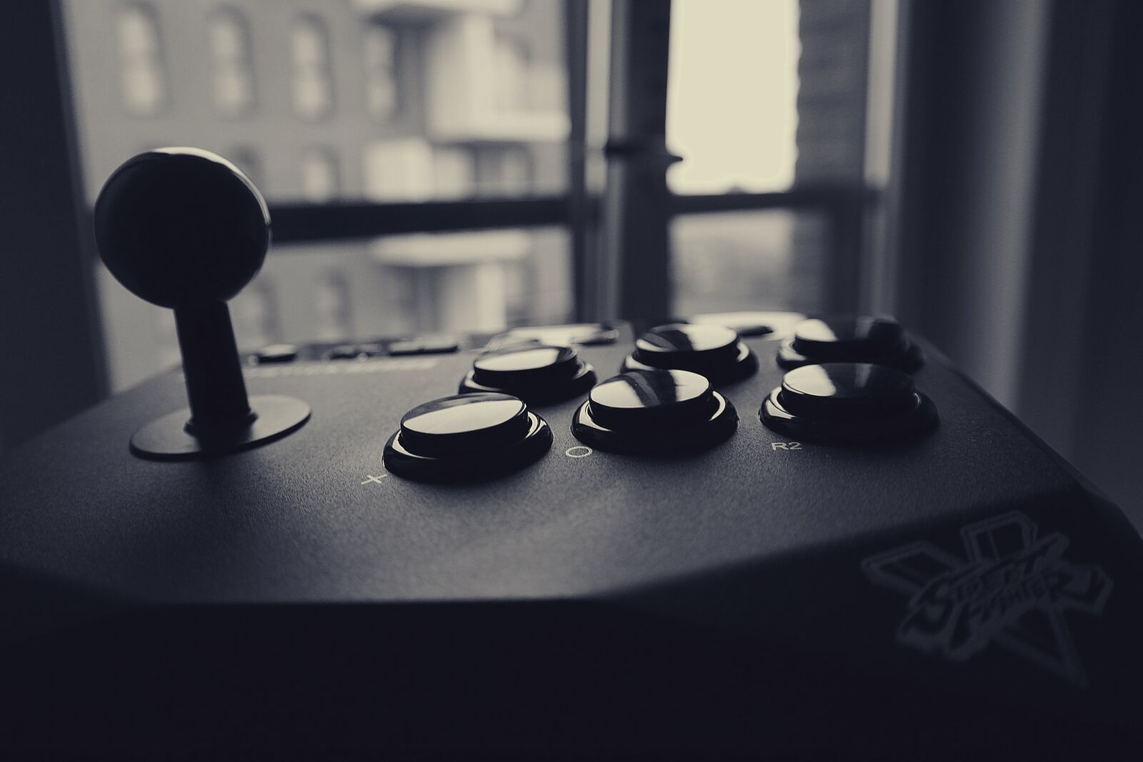Samsung NX300 sample photo. Black, and, white, blur photography