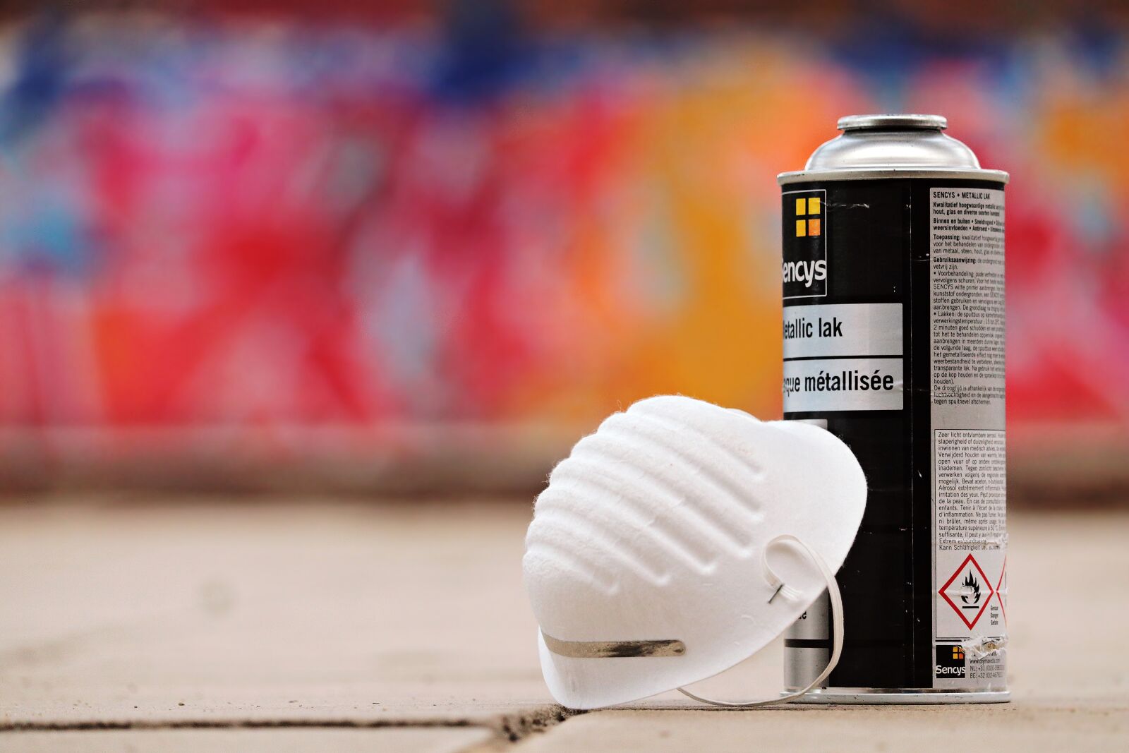 Canon EOS 80D sample photo. Spray cans, graffiti, sprayer photography