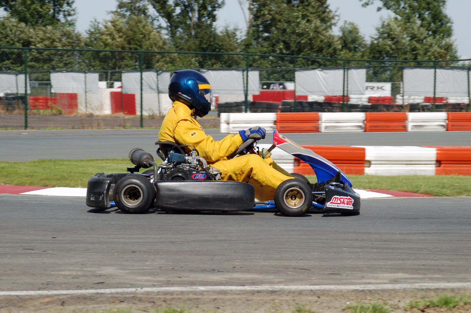 Nikon D50 sample photo. Go-karting, kart, overall photography