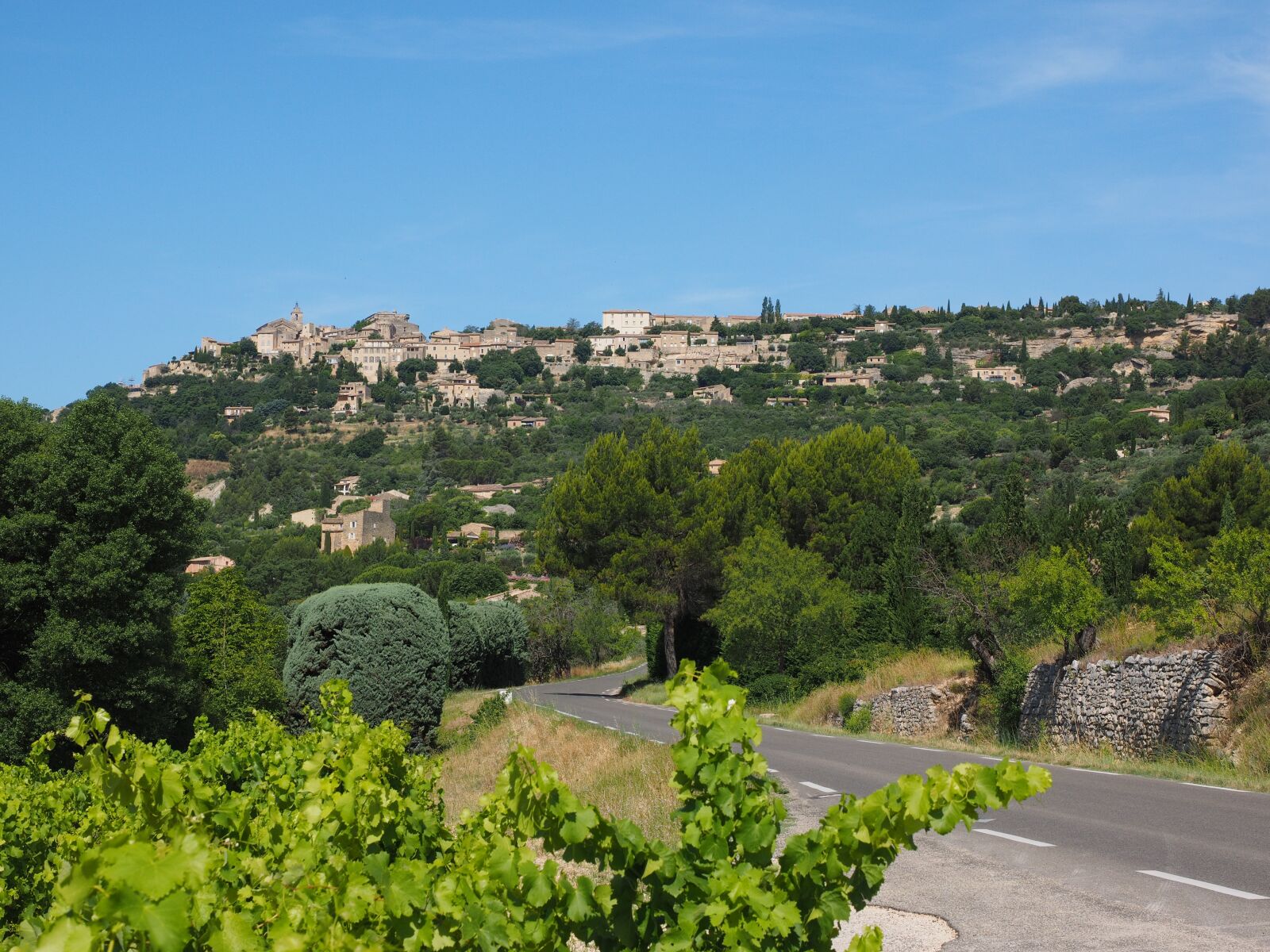 Olympus OM-D E-M1 + Olympus M.Zuiko Digital ED 12-40mm F2.8 Pro sample photo. Gordes, village, community photography