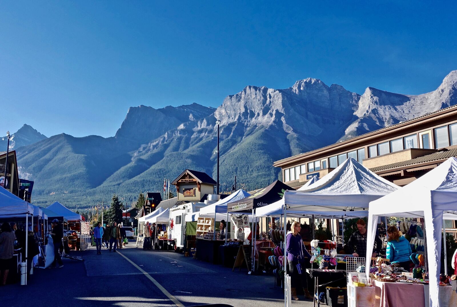 Sony Cyber-shot DSC-RX100 III sample photo. Market, street, mountains photography