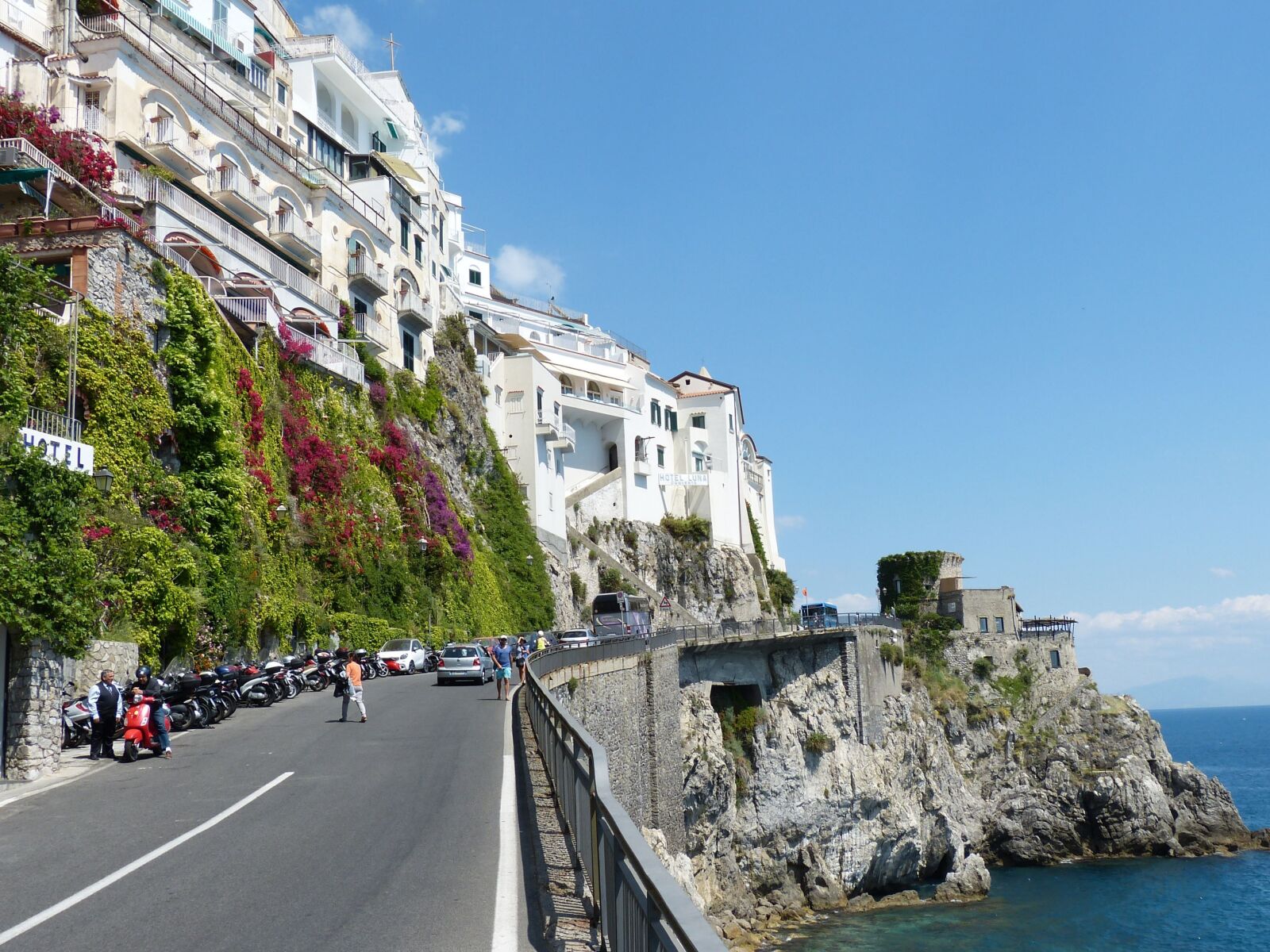Panasonic Lumix DMC-FZ150 sample photo. Amalfi, italy, amalfi coast photography