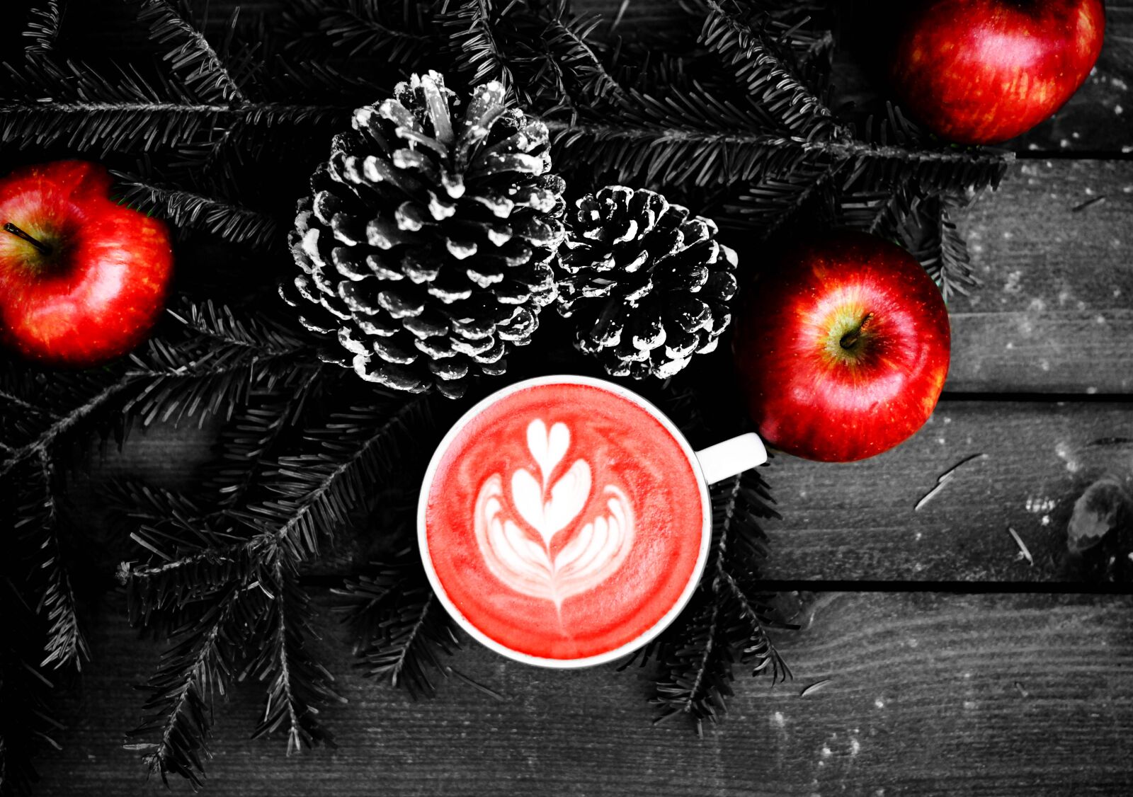 Canon EOS 7D + Canon EF 50mm F1.8 II sample photo. Apples, decorate, drink photography
