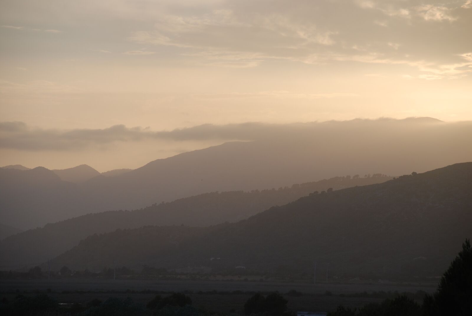 Nikon D80 sample photo. Mountains, evening, landscape photography