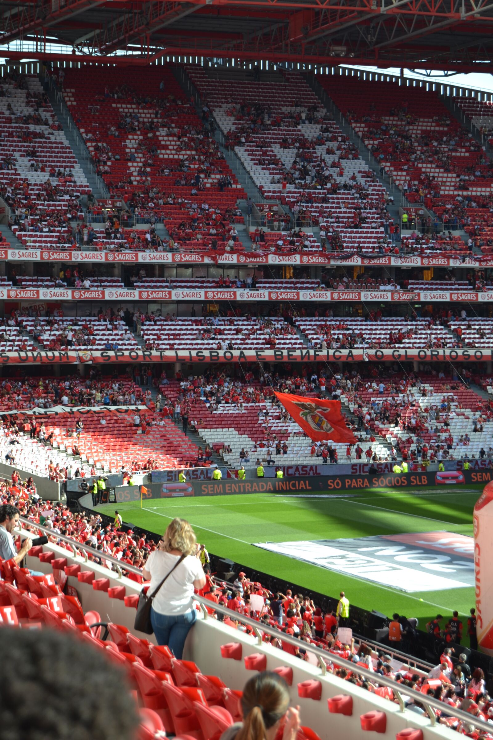 Nikon D3100 sample photo. Stadium of light, portugal photography