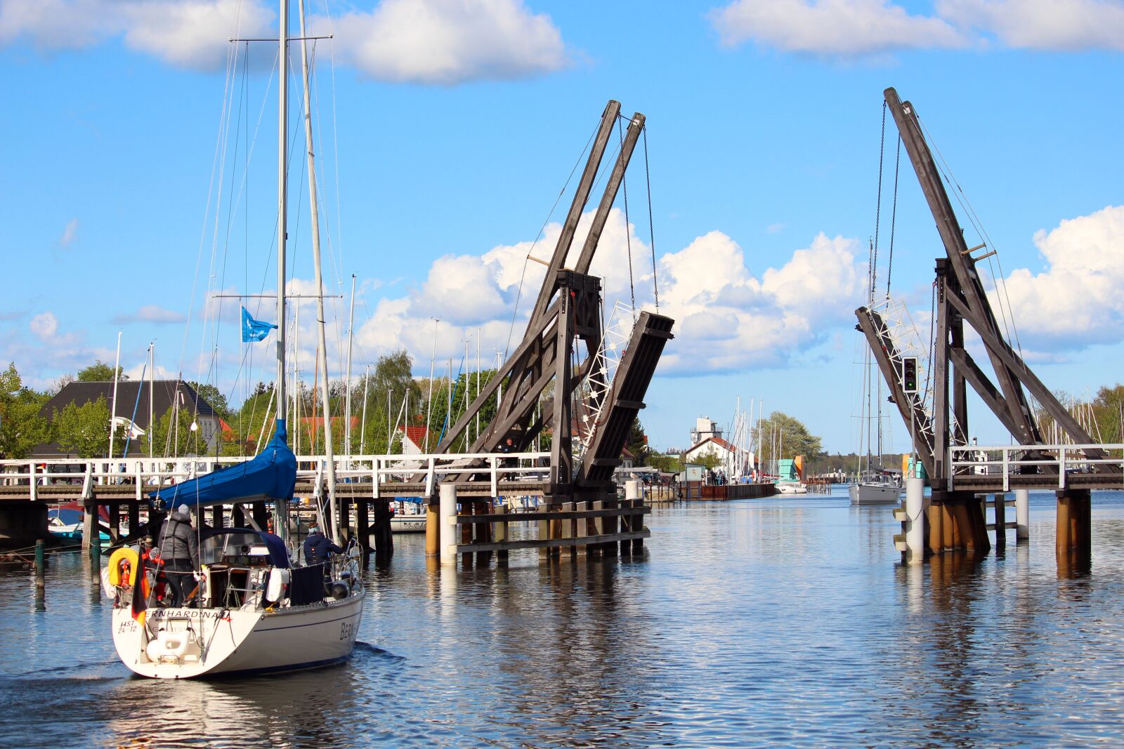 Canon EF-S 55-250mm F4-5.6 IS STM sample photo. Greifswald wieck, ryck, port photography