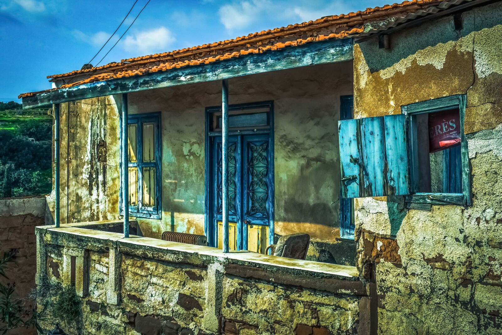Nikon D3300 sample photo. House, abandoned, damaged photography