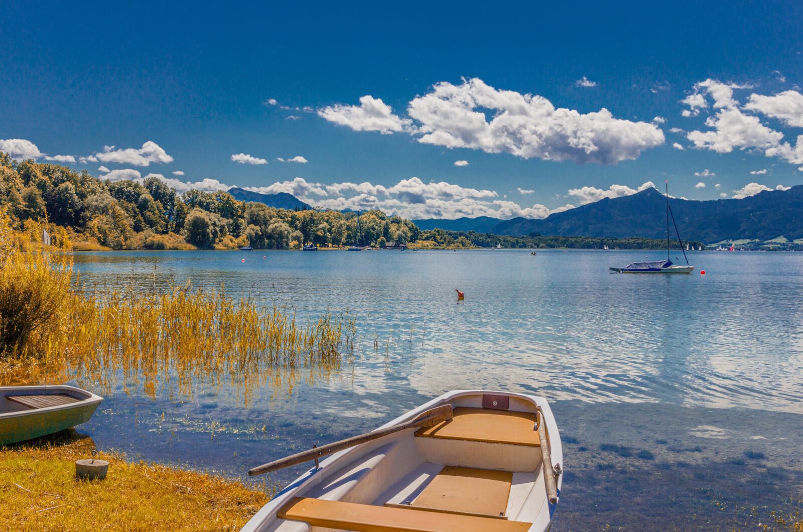 Canon EOS 550D (EOS Rebel T2i / EOS Kiss X4) sample photo. Chiemsee, bavaria, autumn photography