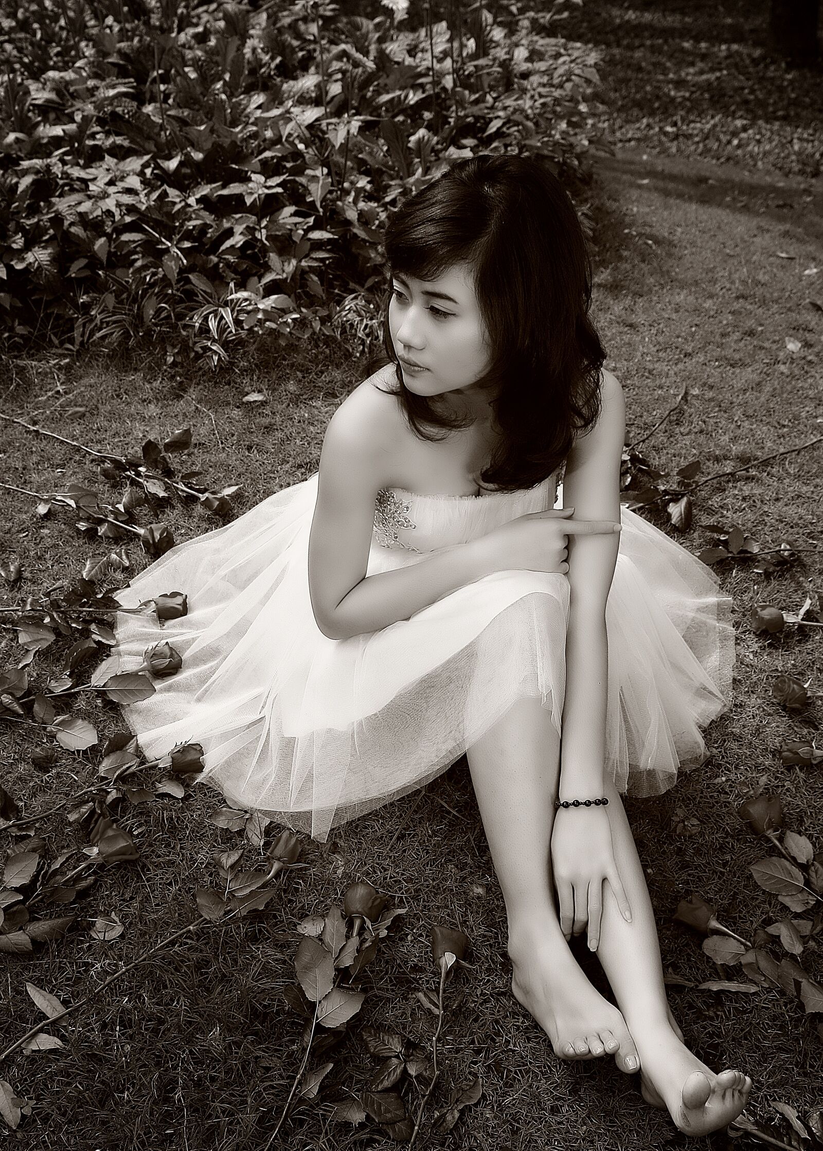 Canon EOS 450D (EOS Rebel XSi / EOS Kiss X2) sample photo. Girl, vietnam, dress photography