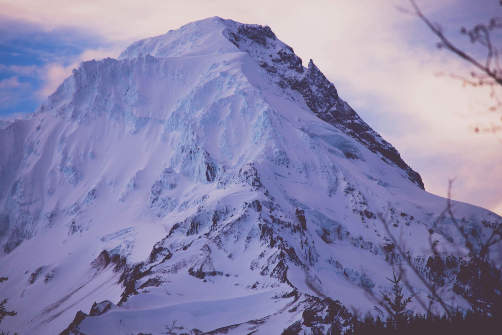 Nikon D5200 sample photo. Snow, mountain peak, winter photography