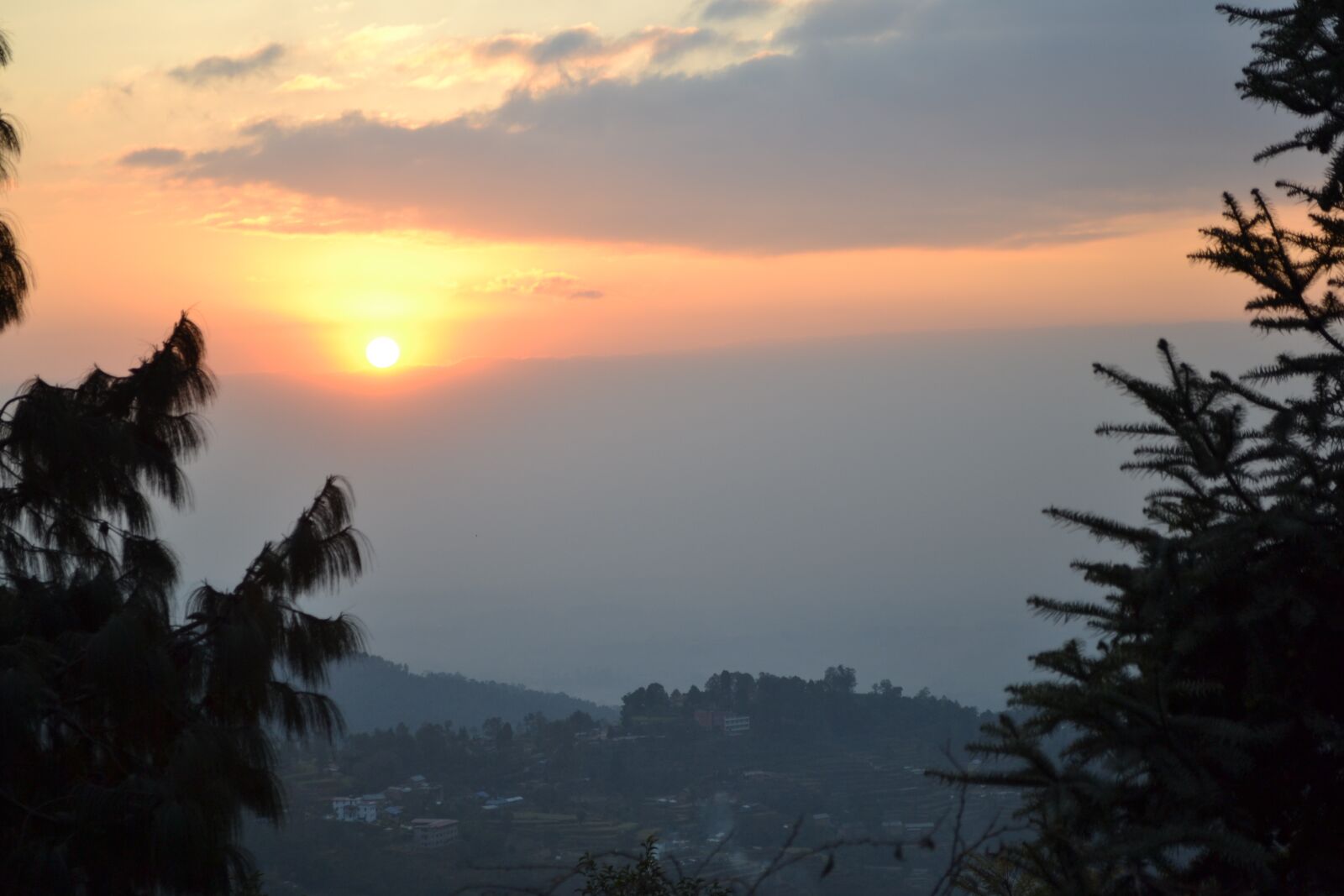 Nikon D3100 sample photo. Nepal, sunset, pohkara photography