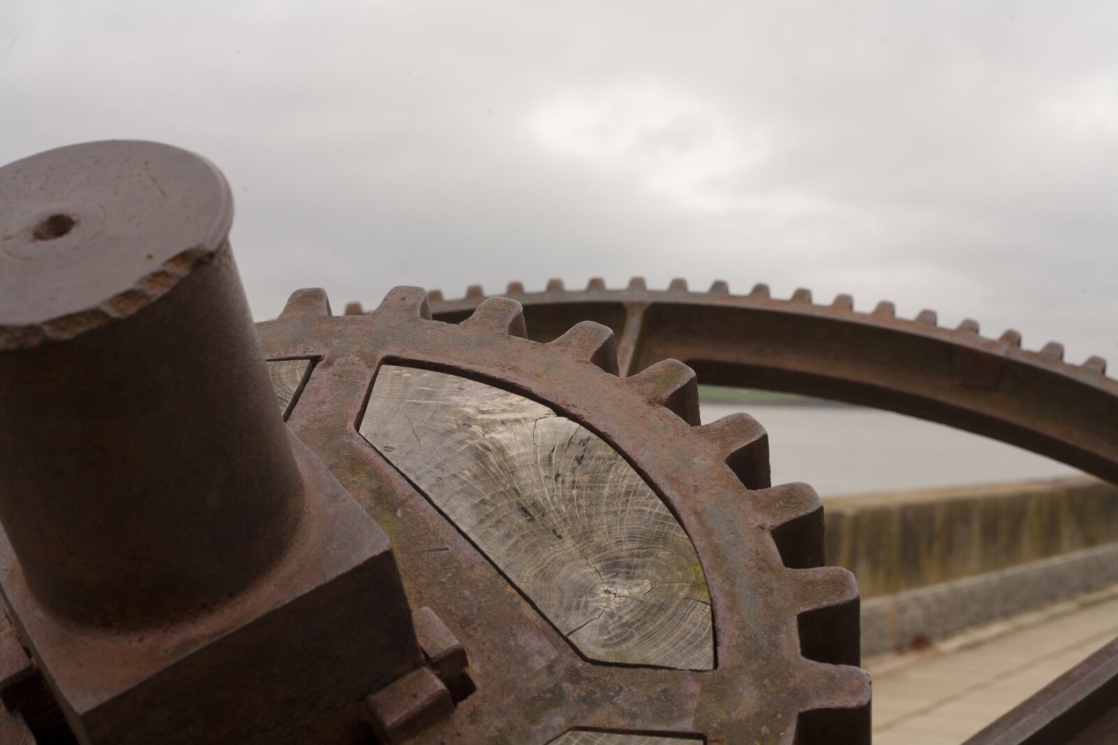 Canon EOS 5D + Canon EF 50mm f/1.8 sample photo. Cogs, gearing, industrial photography