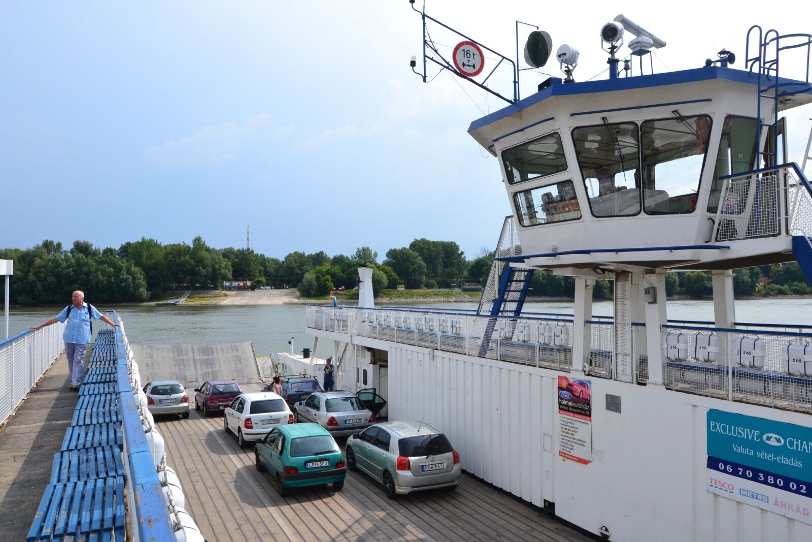Nikon D3100 sample photo. Baranya, mohács, ferry photography