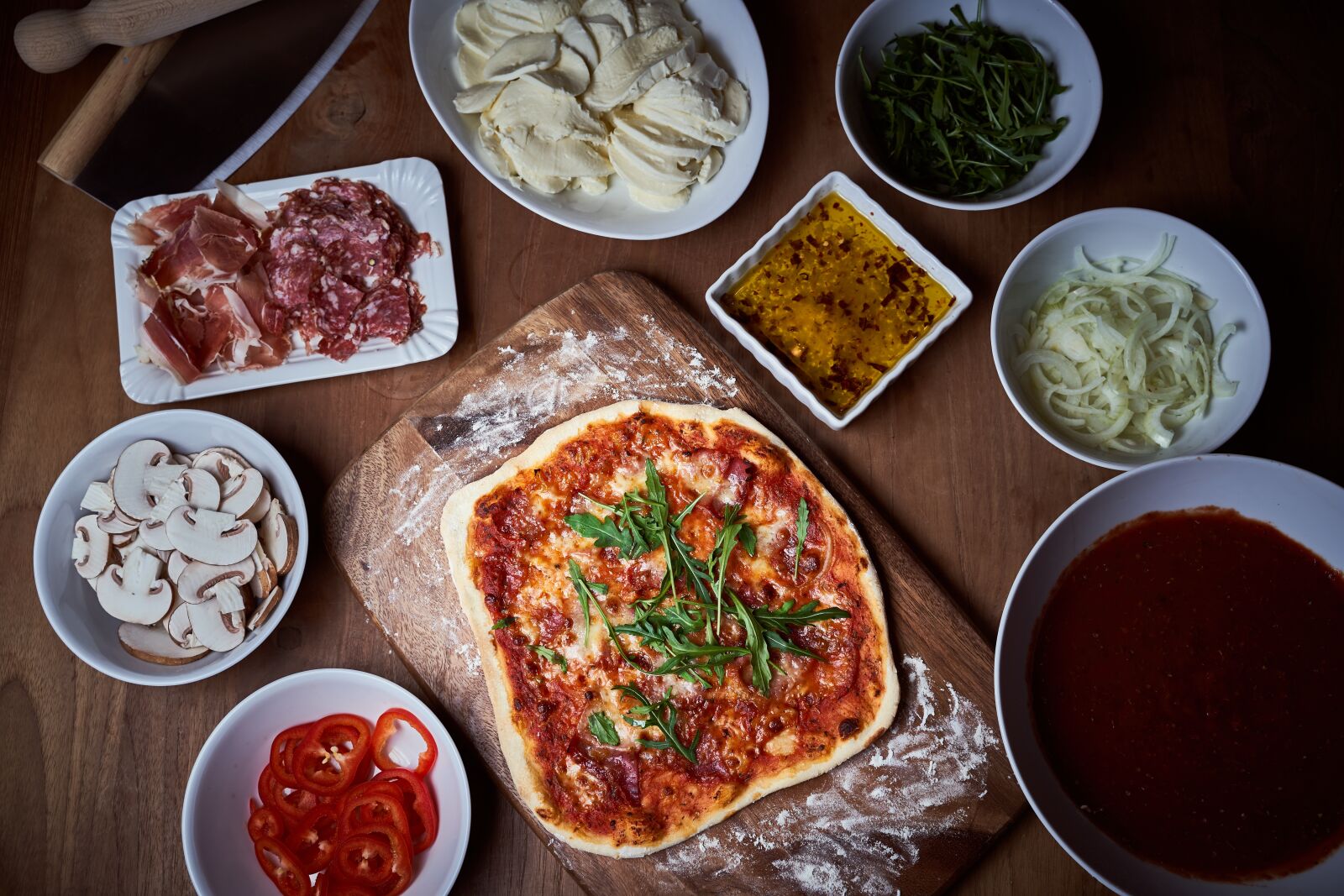 Sony a7 III + Tamron 28-75mm F2.8 Di III RXD sample photo. Bake, pizza, food photography
