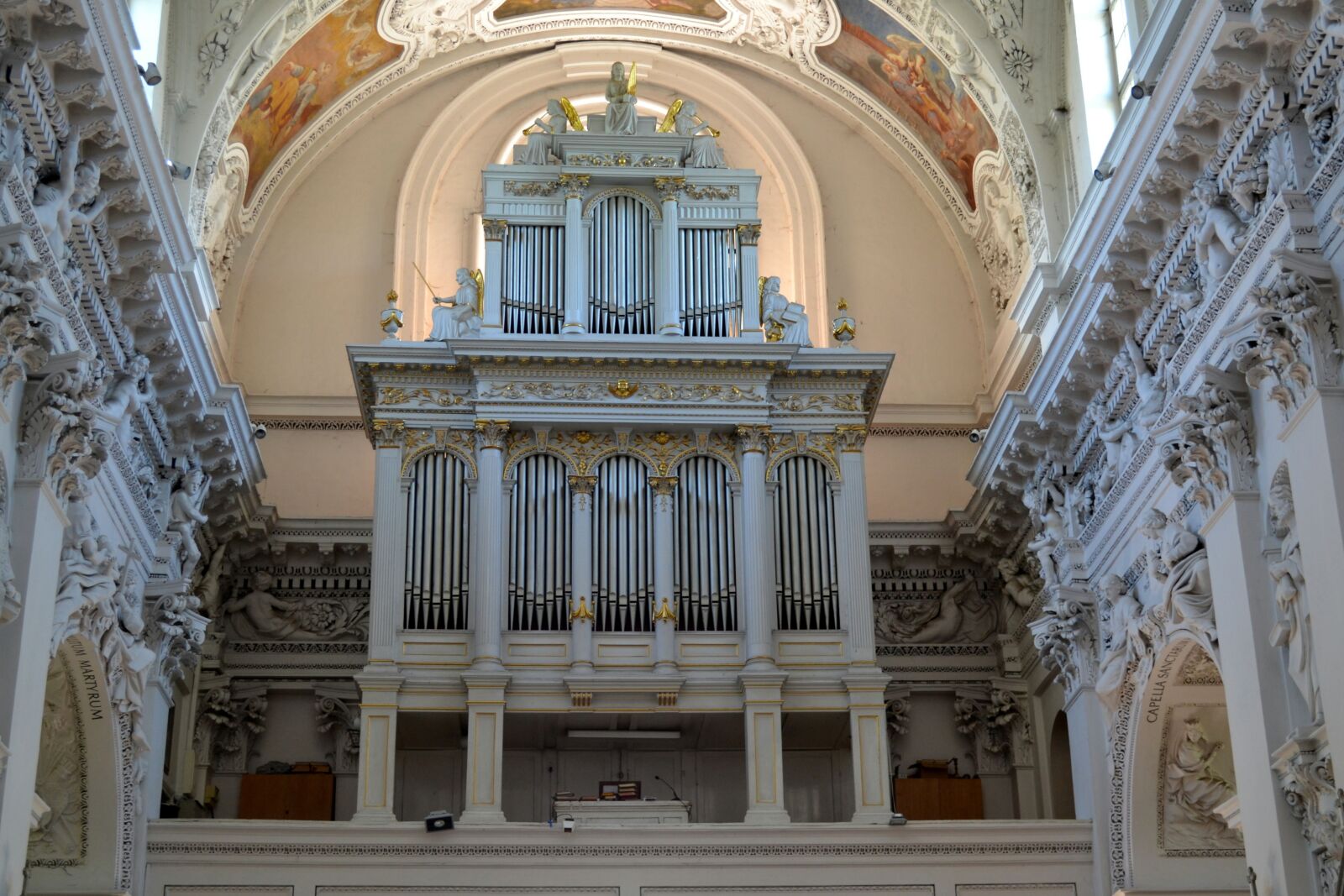 Nikon D3100 sample photo. Organ, church, music photography