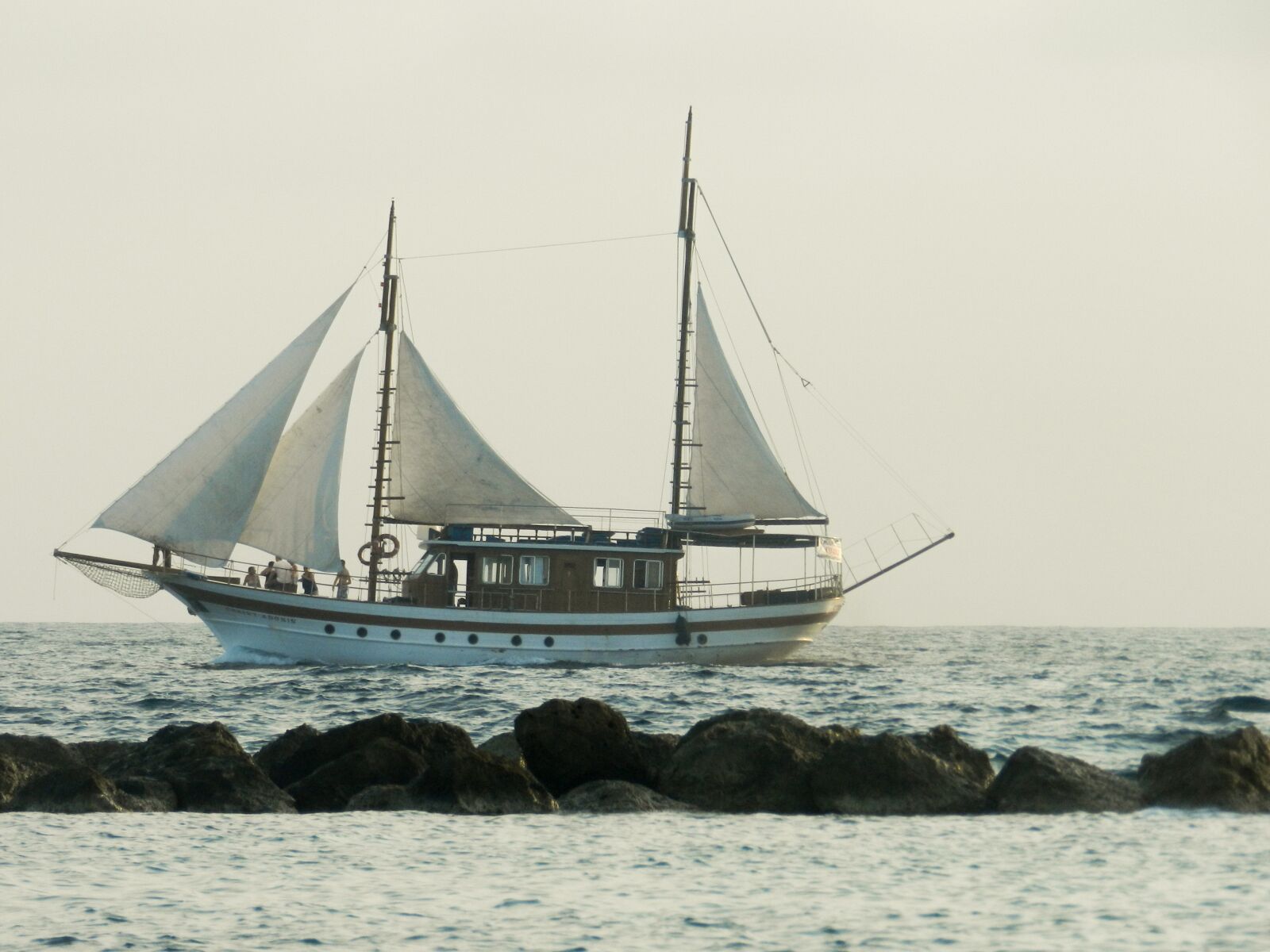 Nikon Coolpix P500 sample photo. Ship, sea, tourism photography