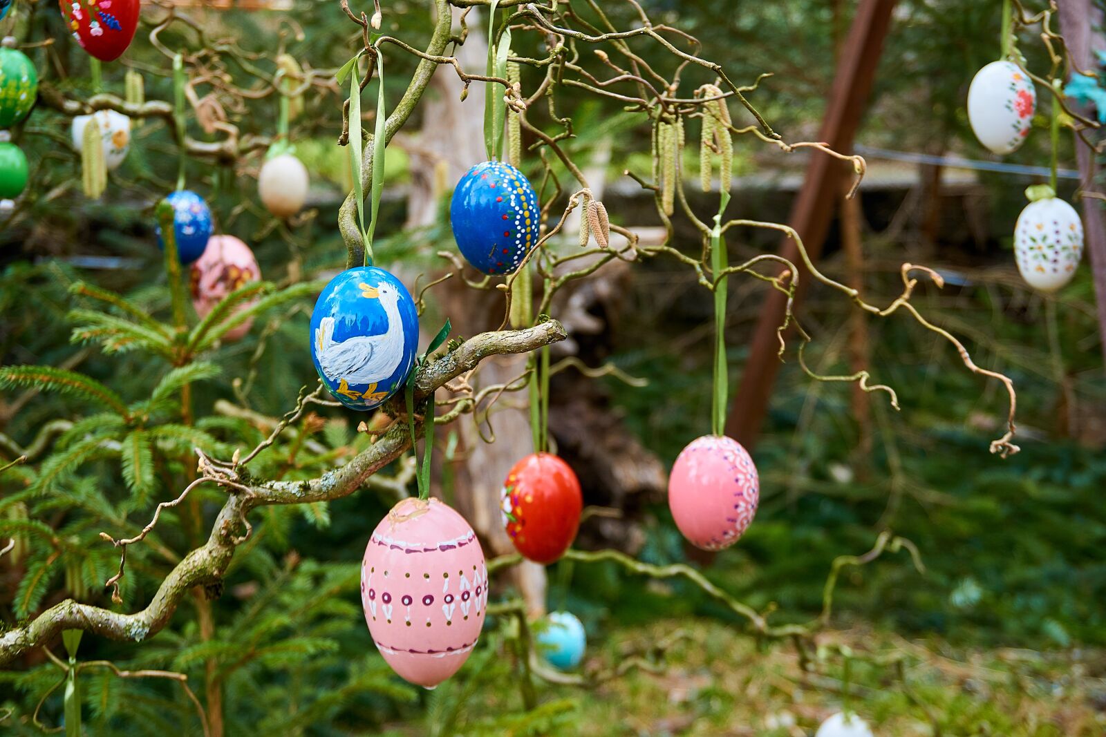 Sony a6000 sample photo. Easter well, bieberbach, easter photography