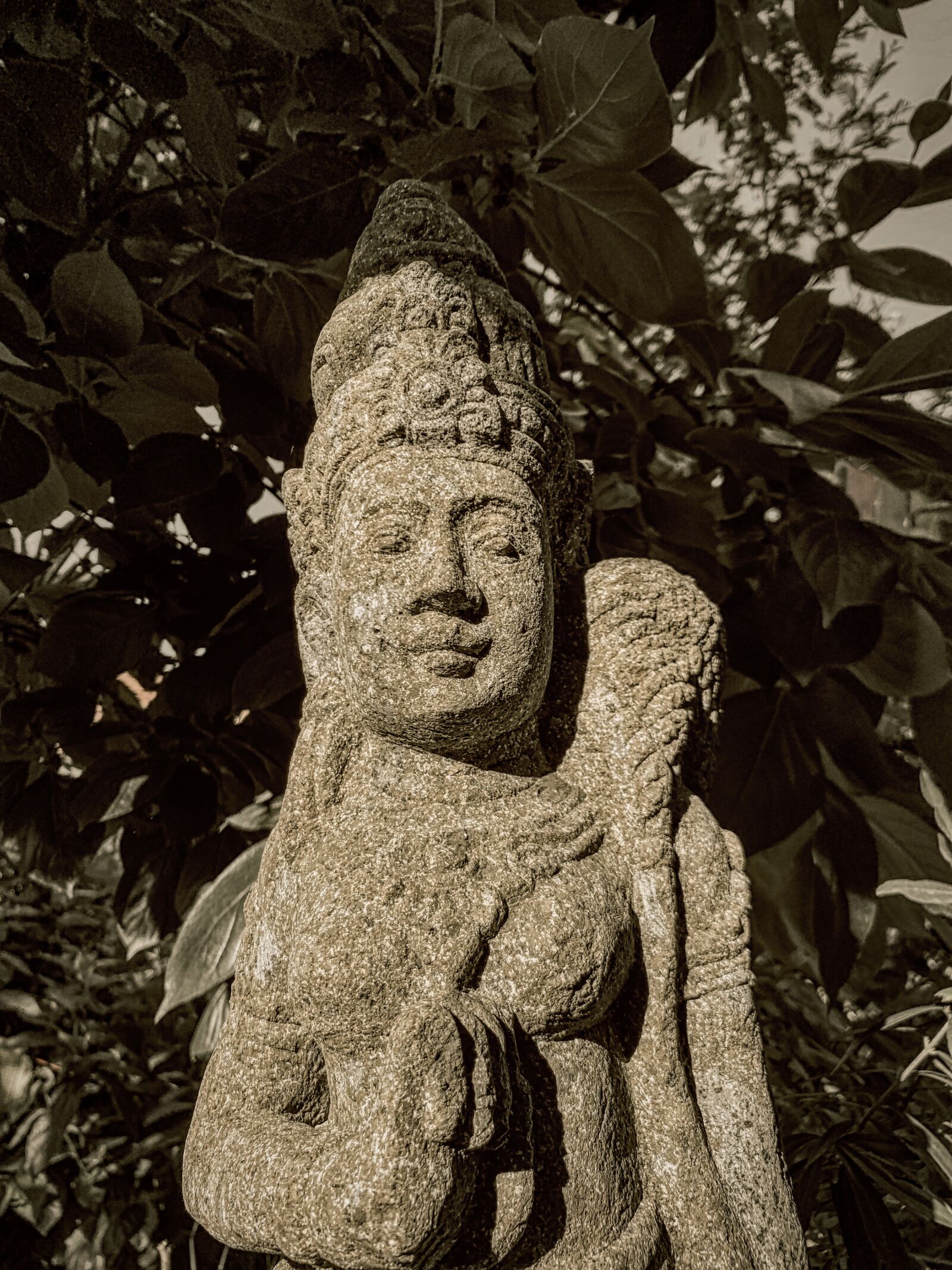 Apple iPhone XR sample photo. Art, yoga, buddha photography