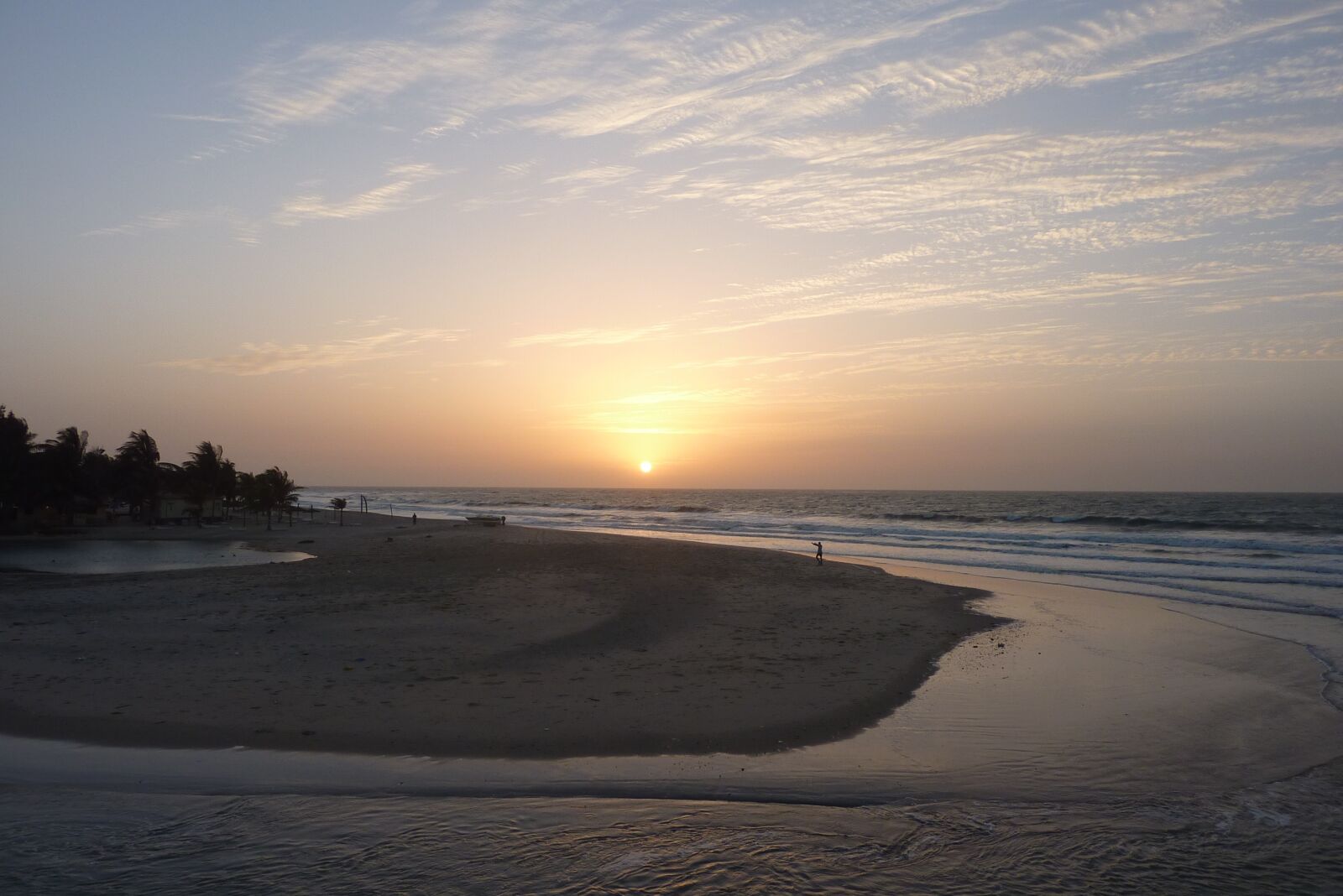 Panasonic DMC-TZ7 sample photo. Sun, sea, sunset photography