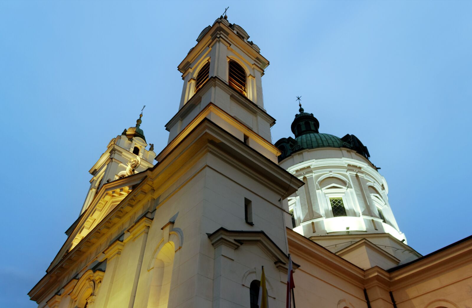 Nikon D3100 sample photo. Church, the towers, cross photography