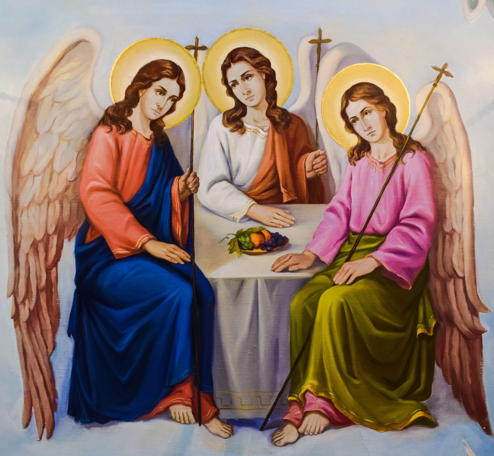 Nikon D3300 sample photo. Angels, painting, ceiling photography