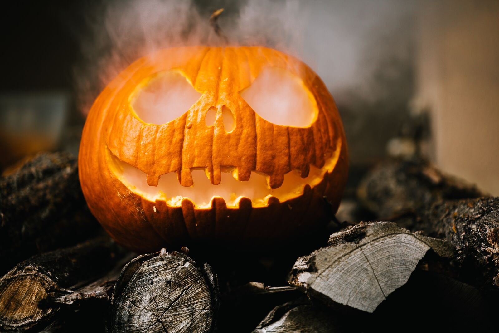 Canon EOS 5D Mark II sample photo. Halloween, spooky, jack-o-lantern photography
