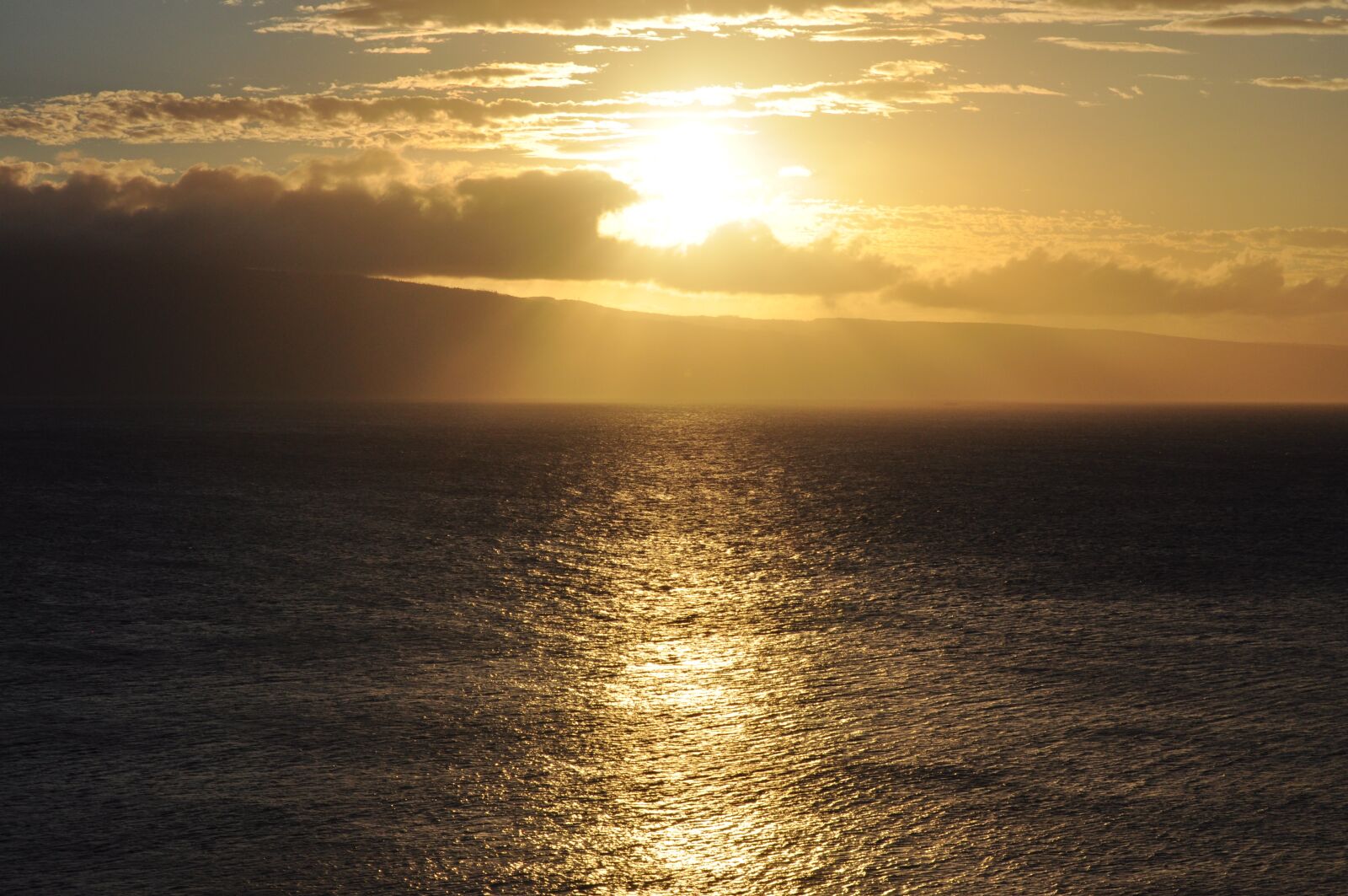 Nikon D5000 sample photo. Sunset, ocean, water photography