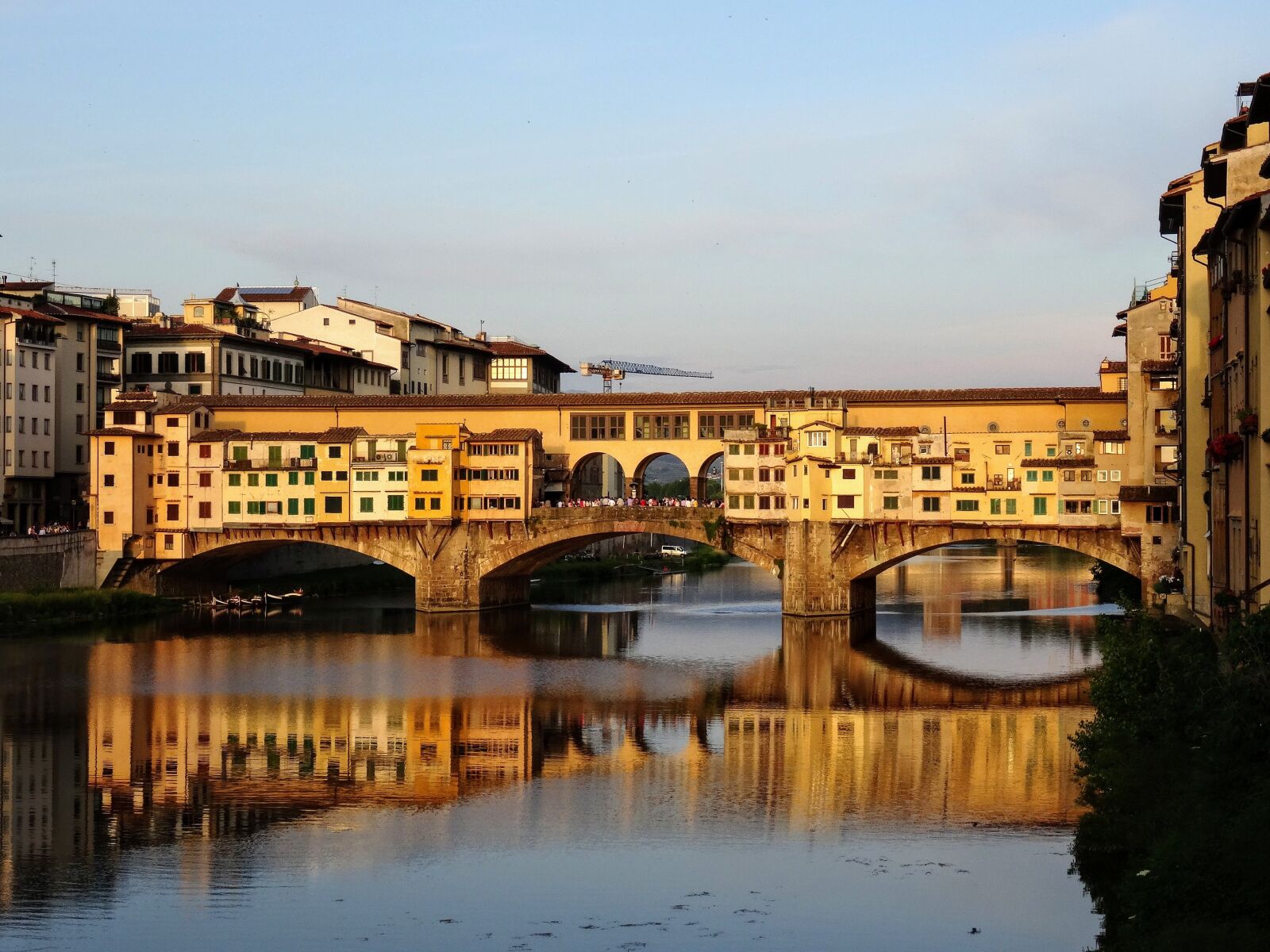 Sony DSC-HX50 sample photo. Florence, ponte vecchio, arno photography
