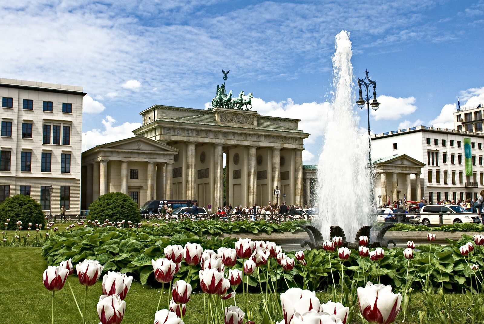 Nikon D200 sample photo. Berlin, brandenburg gate, summer photography