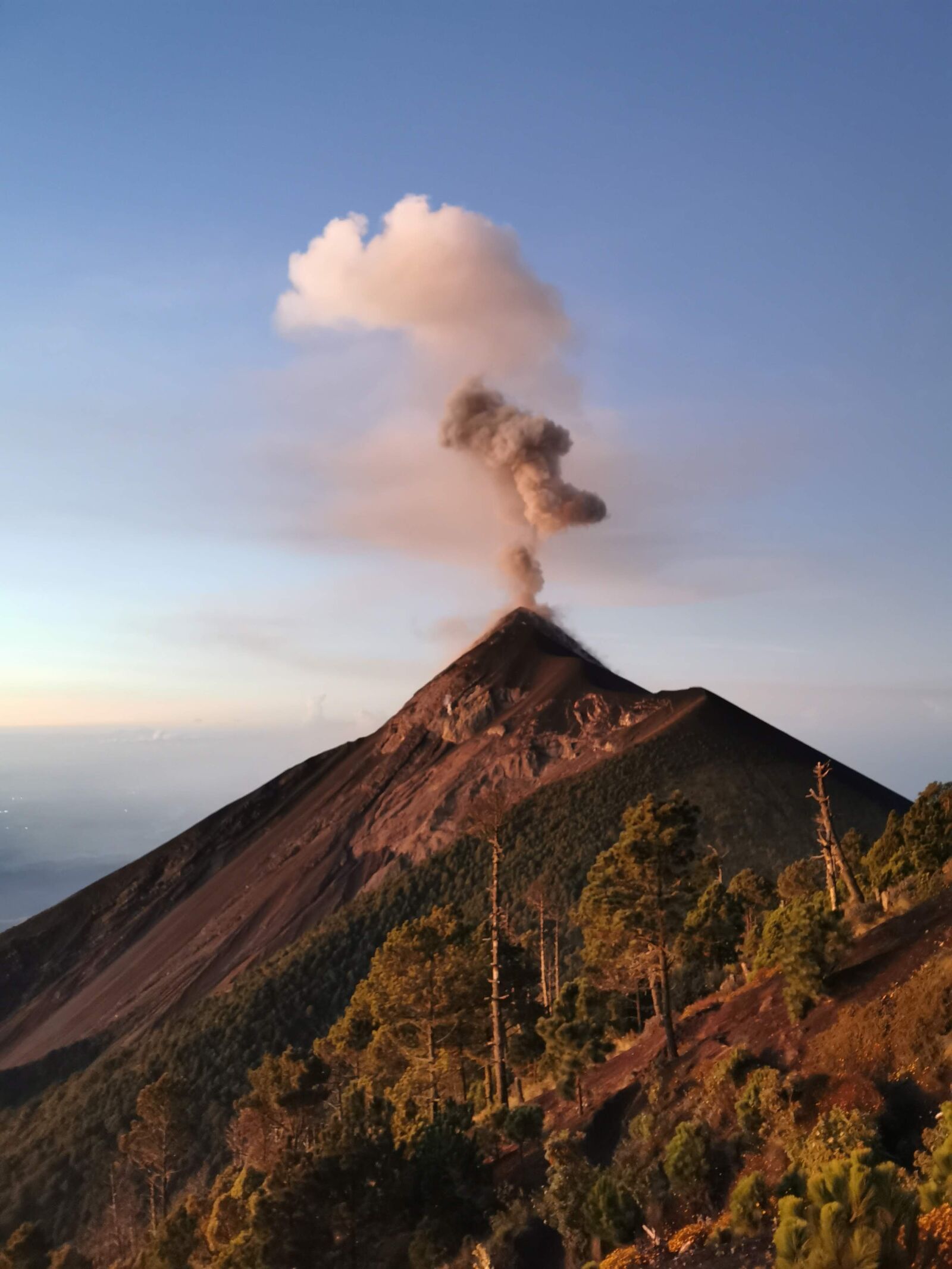 HUAWEI P30 Pro sample photo. Guatemala, volcano, hiking photography