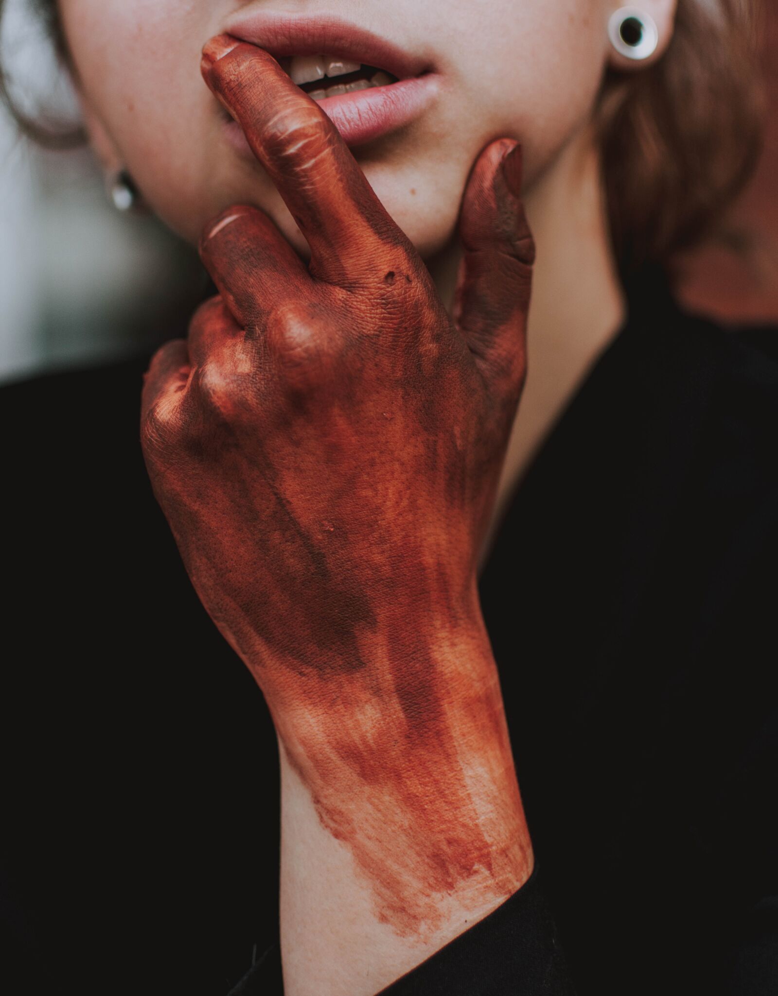 Nikon D5200 sample photo. Watercolor, hand, woman photography