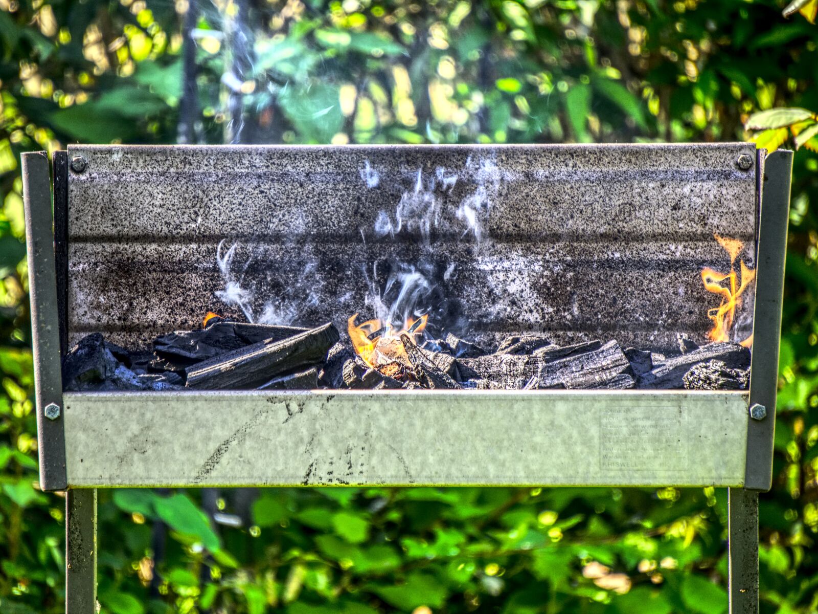 Sony a6000 sample photo. Grill, fire, charcoal photography