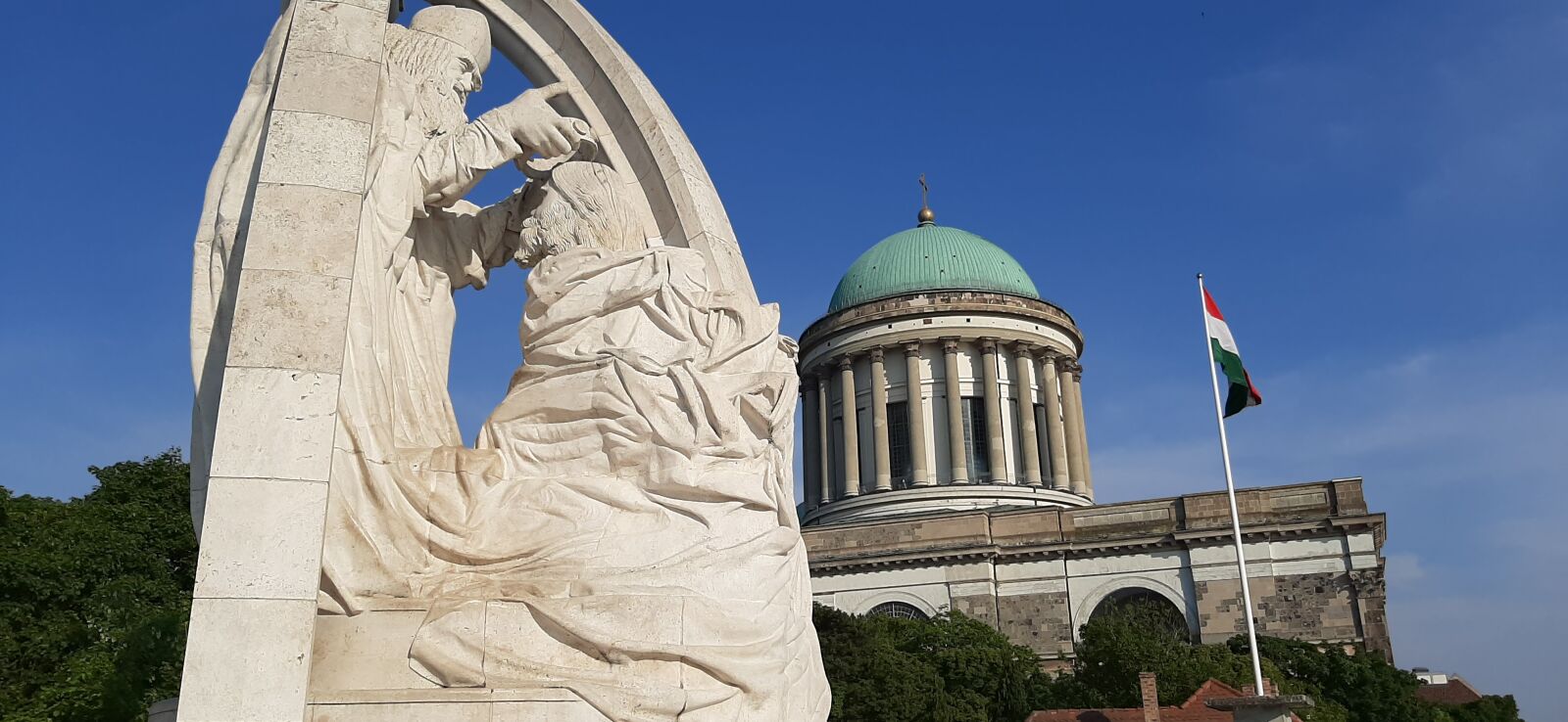 Samsung Galaxy A50 sample photo. Esztergom, hungary, architecture photography