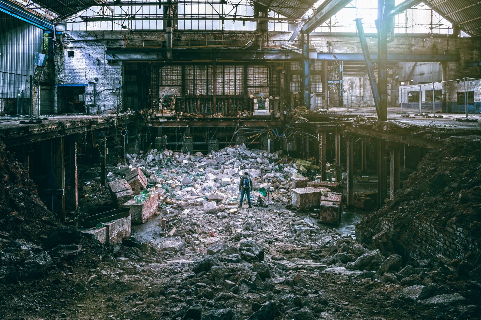Nikon Z6 sample photo. Factory, demolition, destruction photography