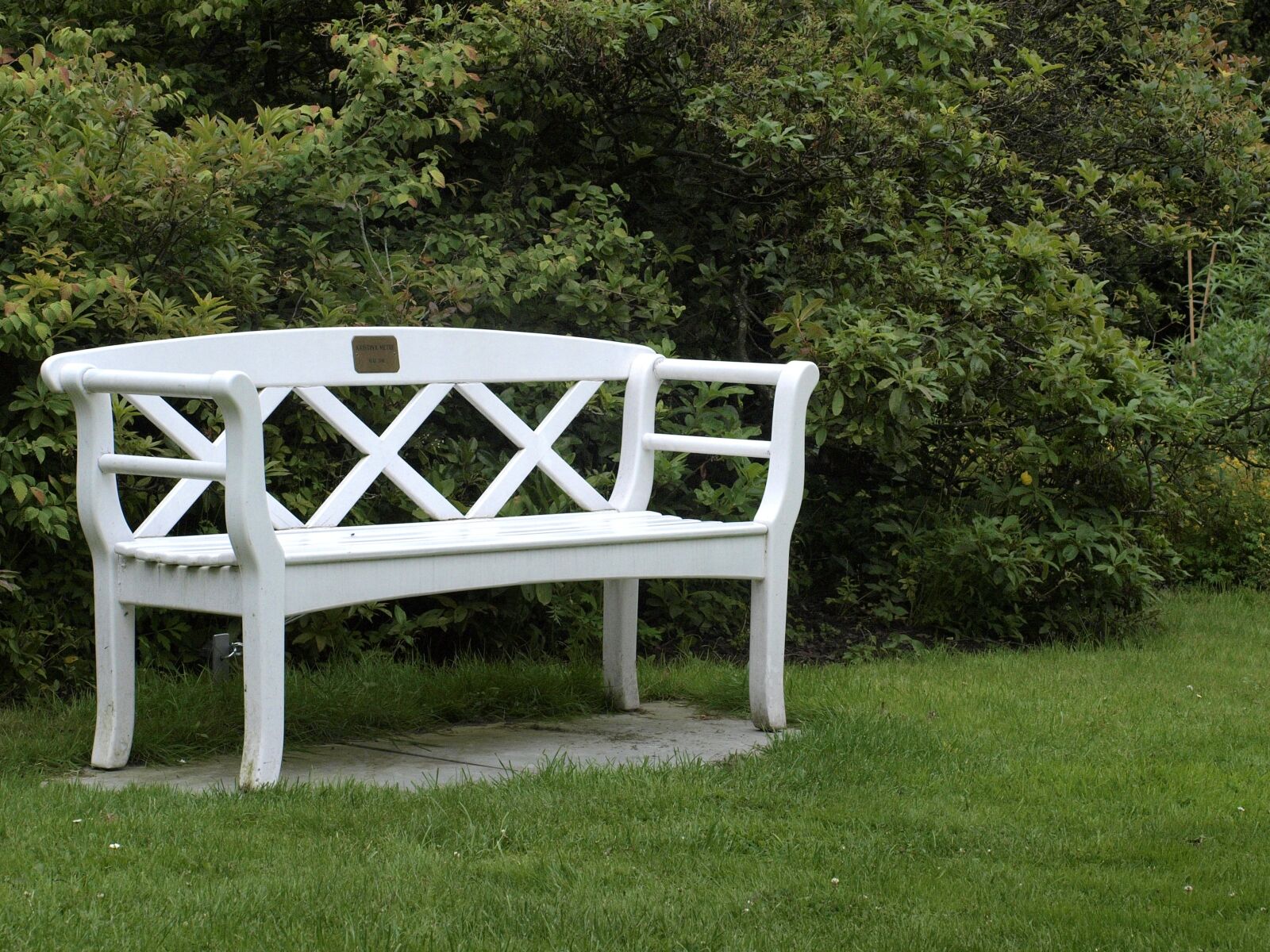 Olympus E-420 (EVOLT E-420) sample photo. Bank, rest, park bench photography