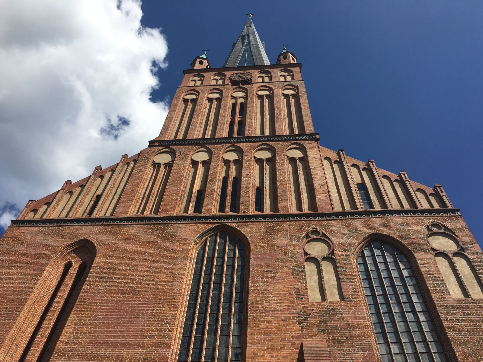 Apple iPhone 6s sample photo. The cathedral, szczecin, tower photography