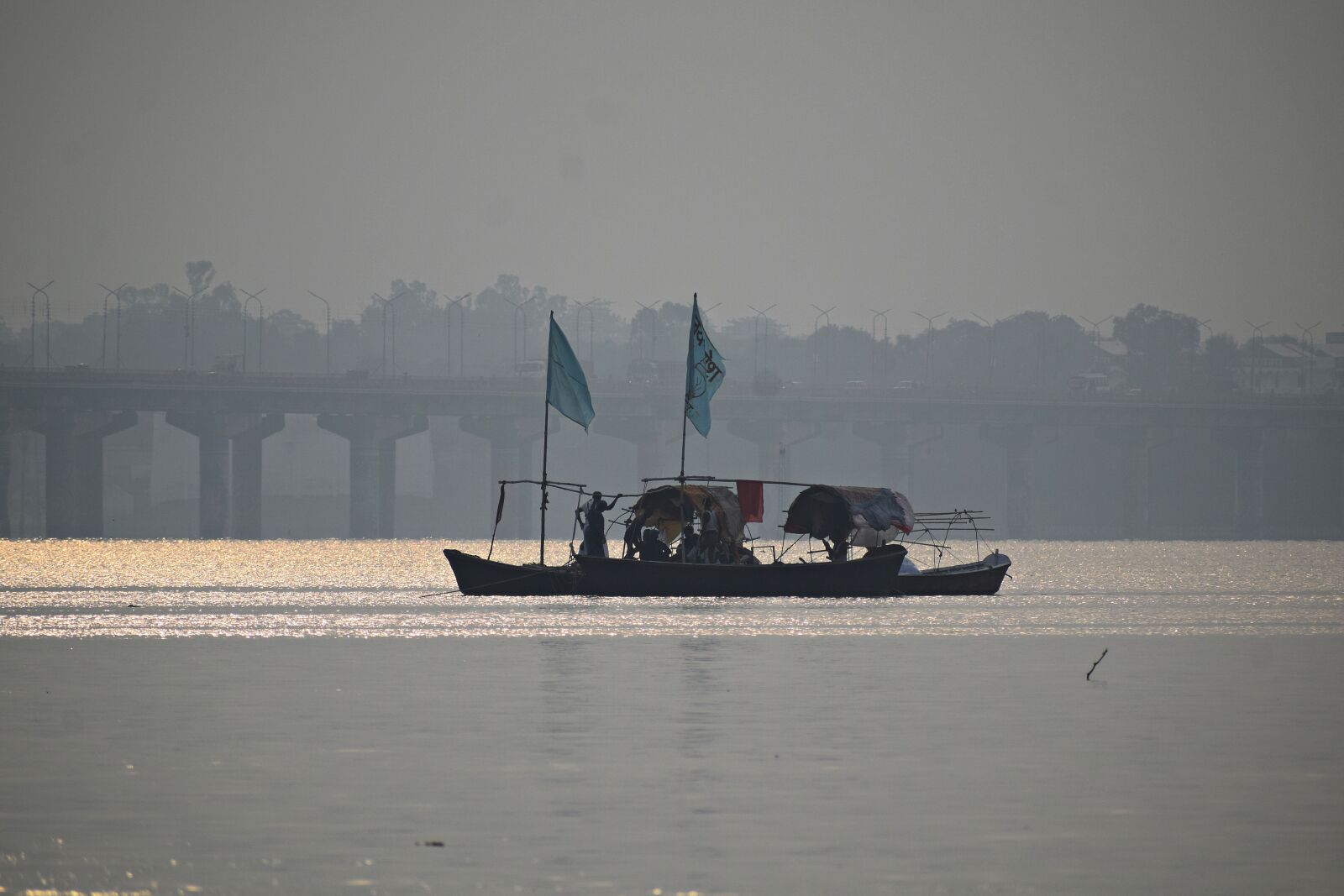 Nikon D3300 sample photo. Ganga, river, pryagraj photography