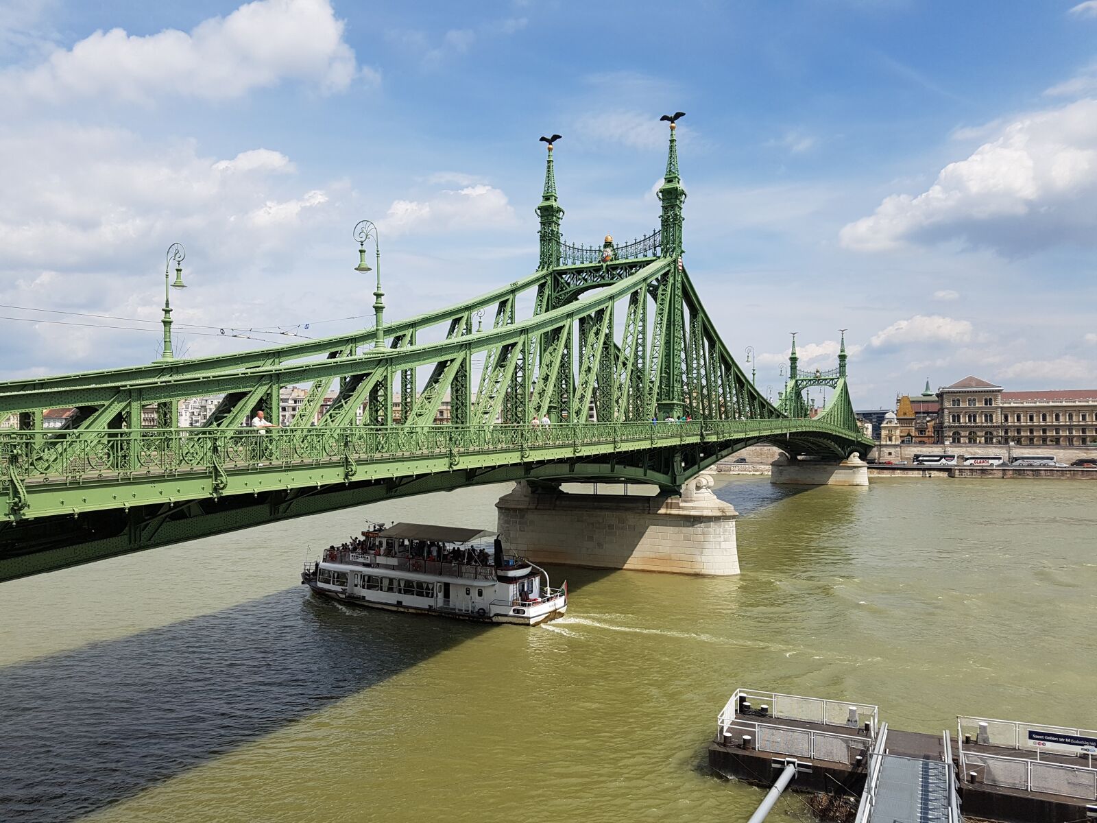 Samsung Galaxy S7 Edge sample photo. Liberty bridge, budapest, hungary photography
