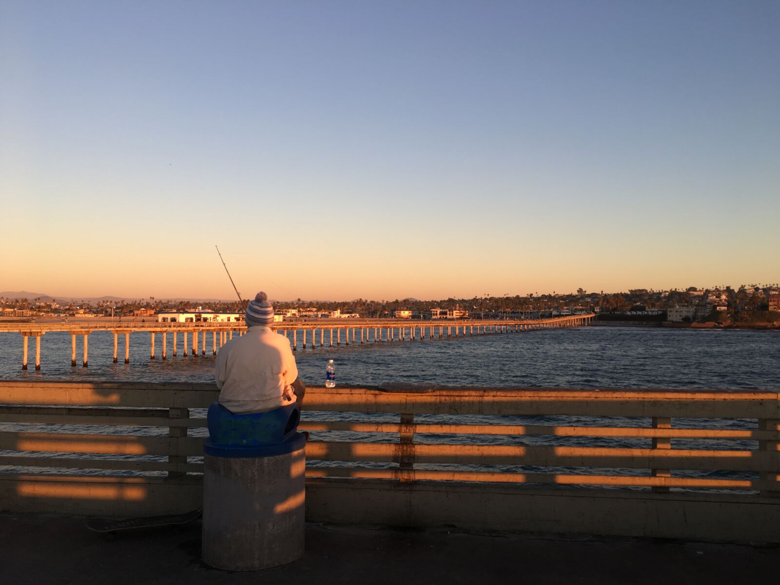 Apple iPhone SE sample photo. Fishing, pier, ocean photography