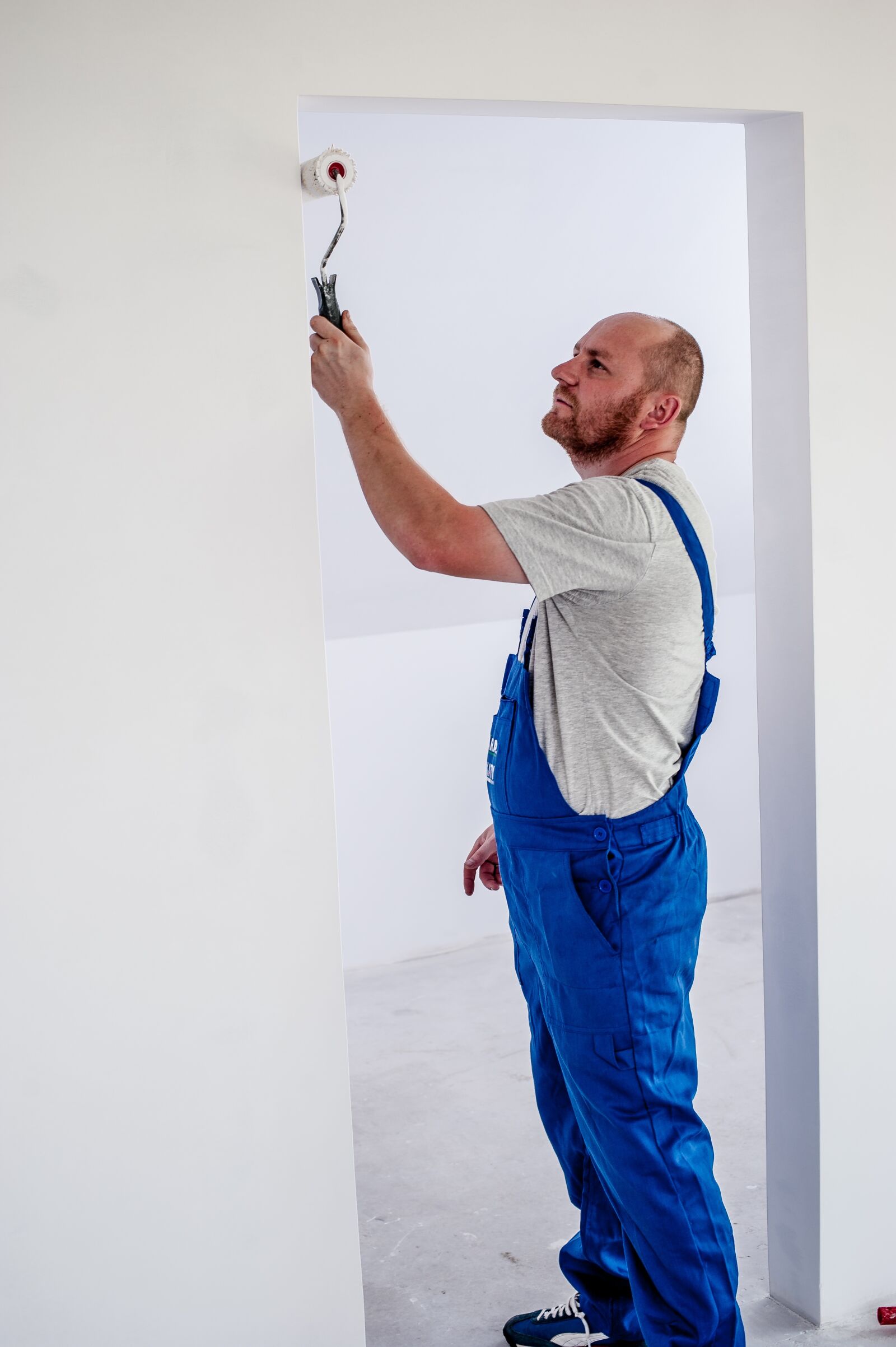 Nikon D700 sample photo. Painter, painting, employee photography