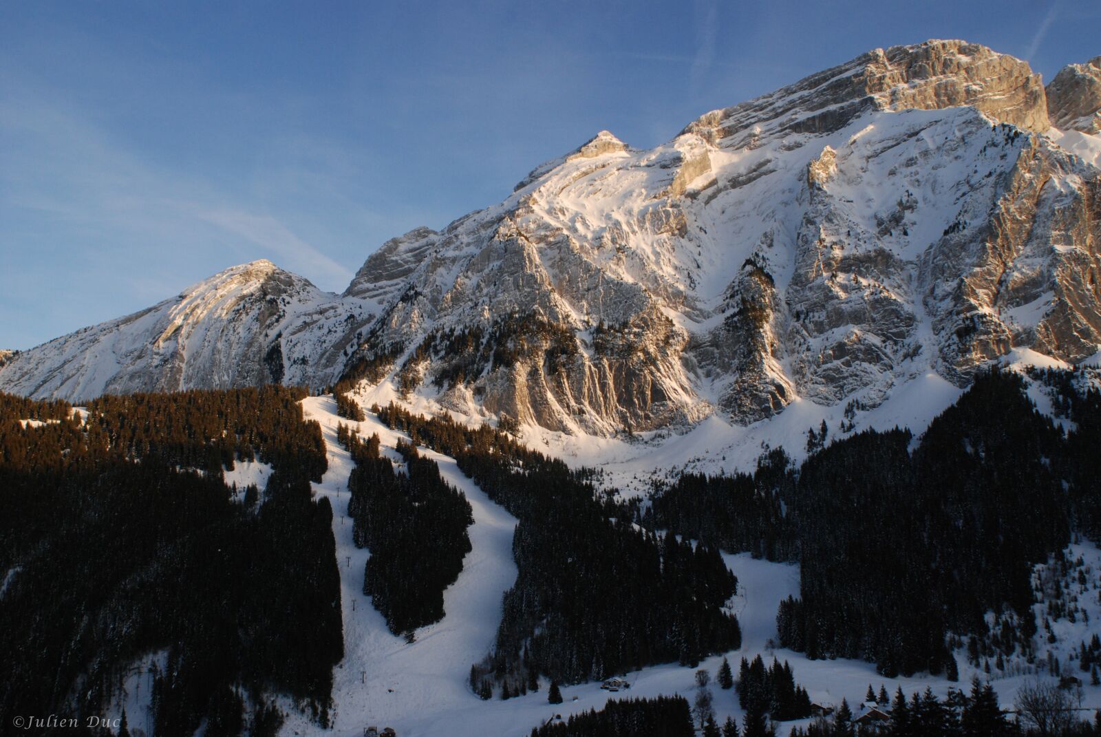 Nikon D80 sample photo. Snow, mountain, nature photography